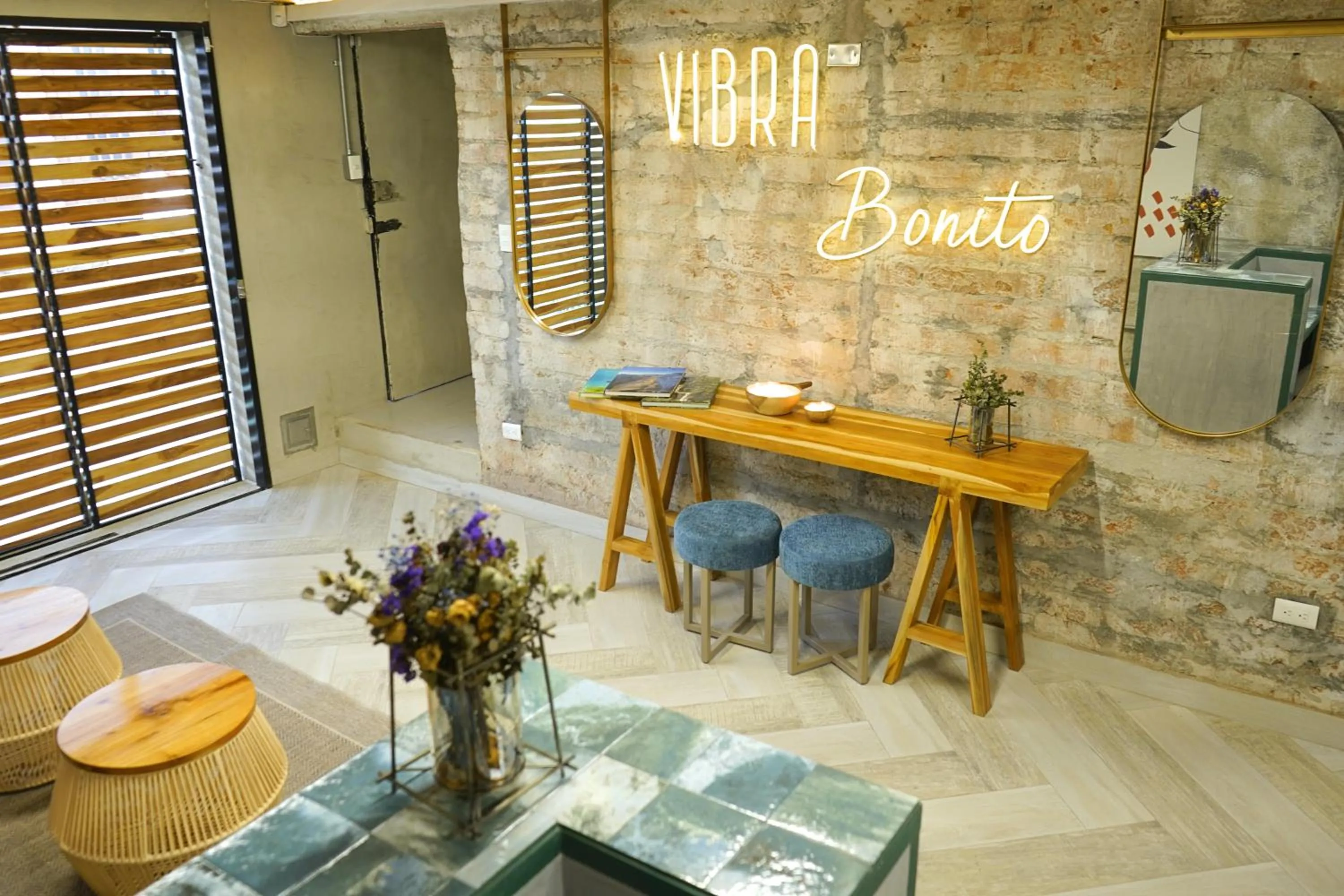 Seating area in Zentrico Boutique