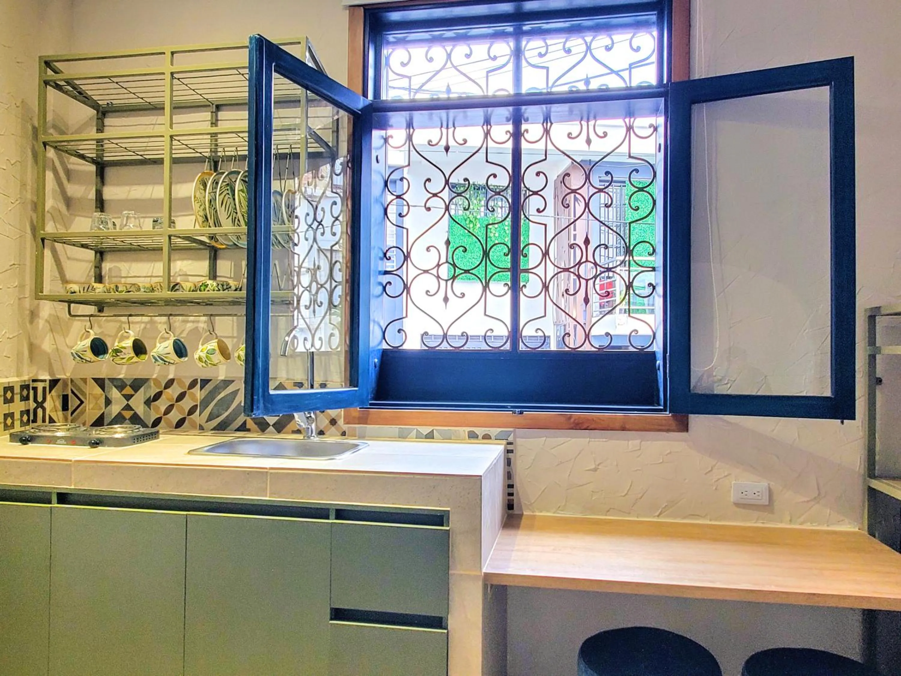 Kitchen or kitchenette in Zentrico Boutique