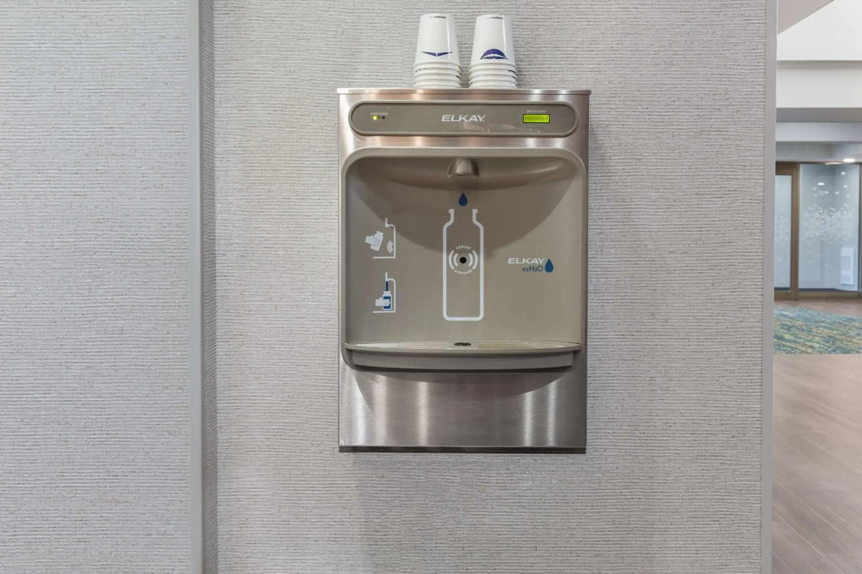 Lobby or reception in Hampton Inn & Suites by Hilton Toronto Downtown Lobby or reception in Hampton Inn & Suites by Hilton Toronto Downtown