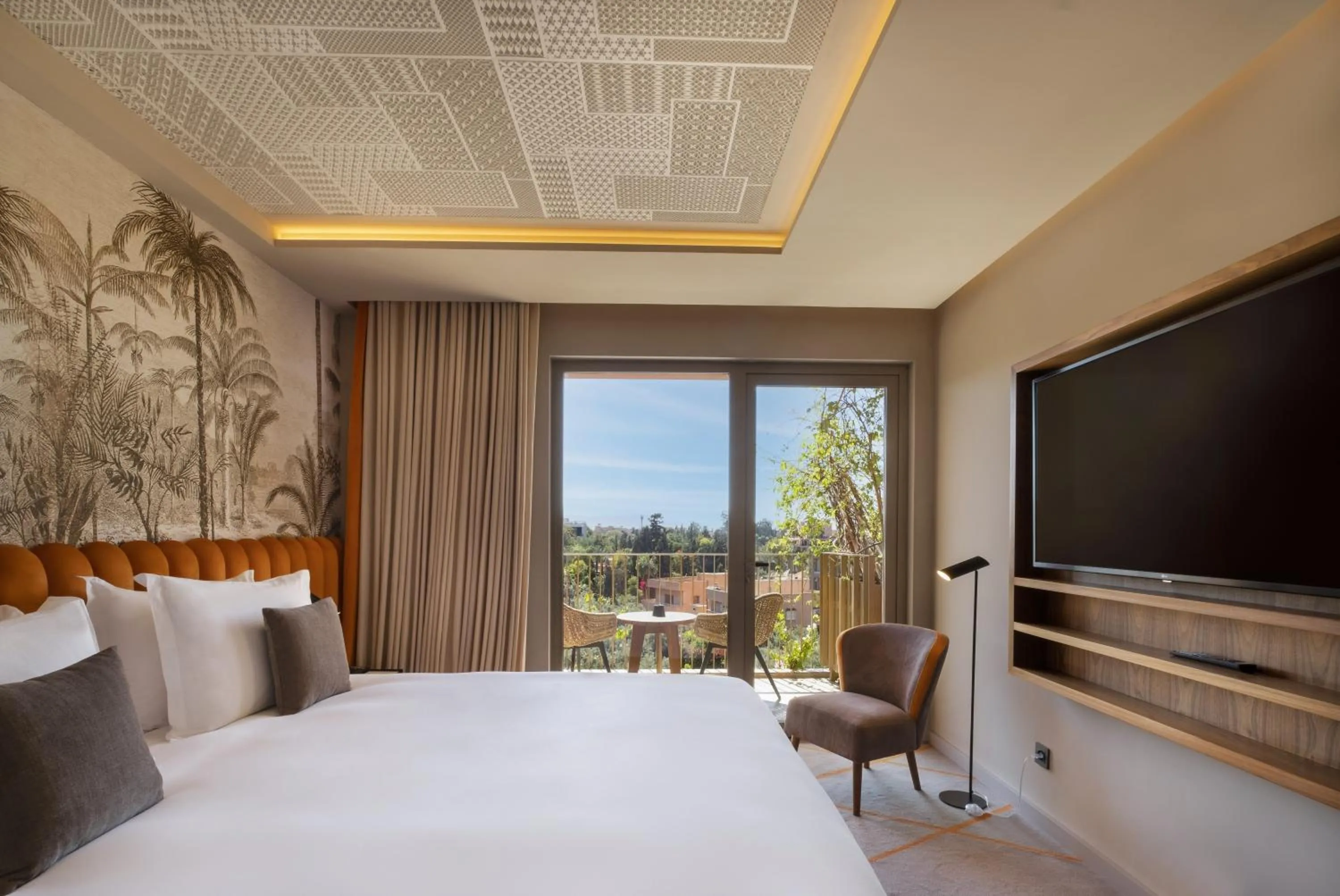 Bed in Hotel Jadali & Spa