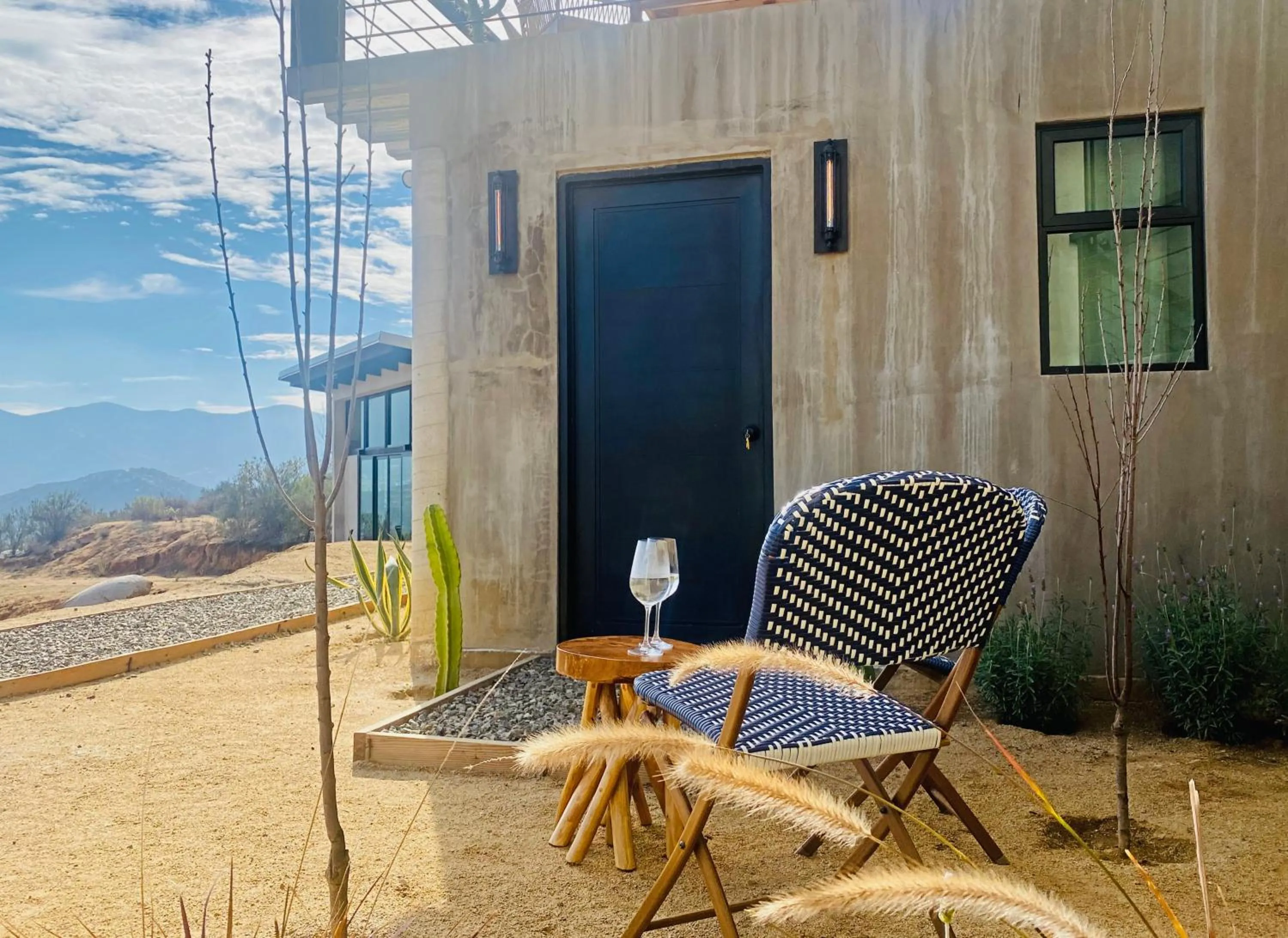 Facade/entrance in Prajna Valle de Guadalupe