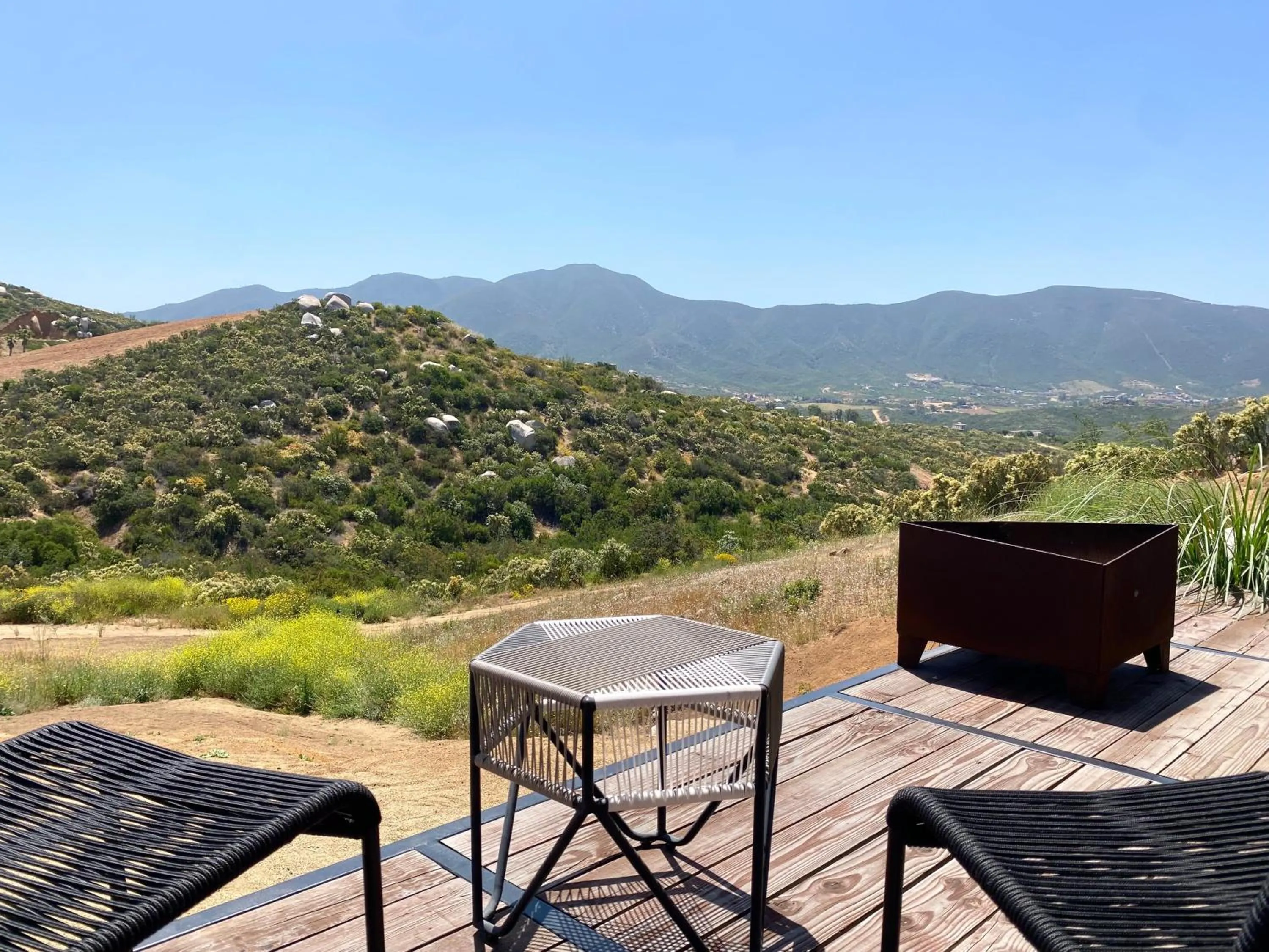 View (from property/room) in Prajna Valle de Guadalupe