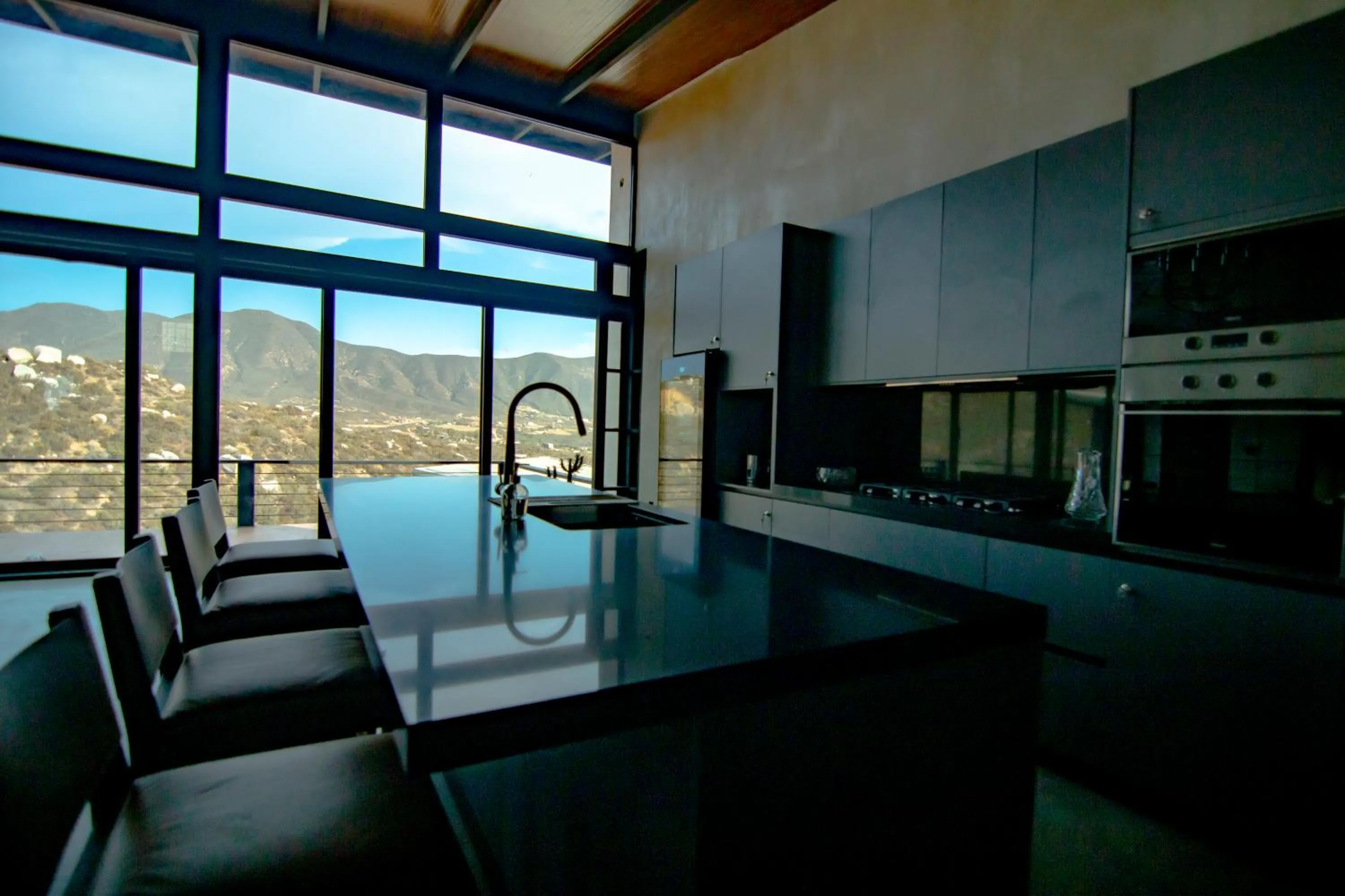 Natural landscape in Prajna Valle de Guadalupe