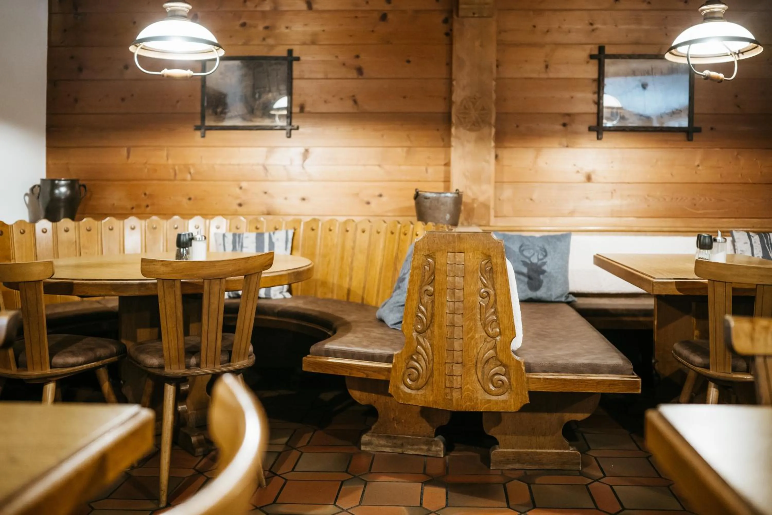 Seating area in Pension Baranekhof - accommodation in nature - Baranek Resorts