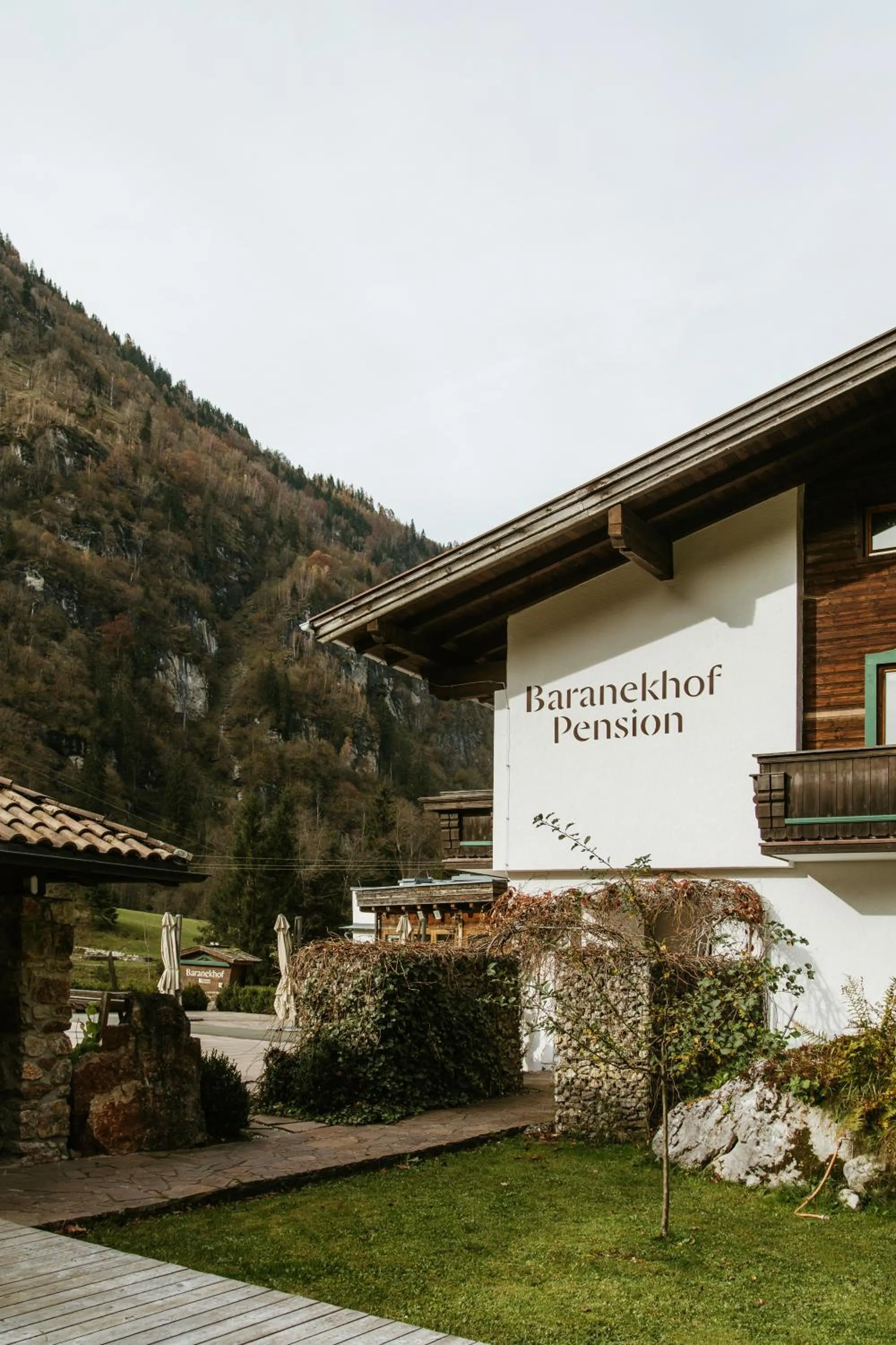 Property building in Pension Baranekhof - accommodation in nature - Baranek Resorts