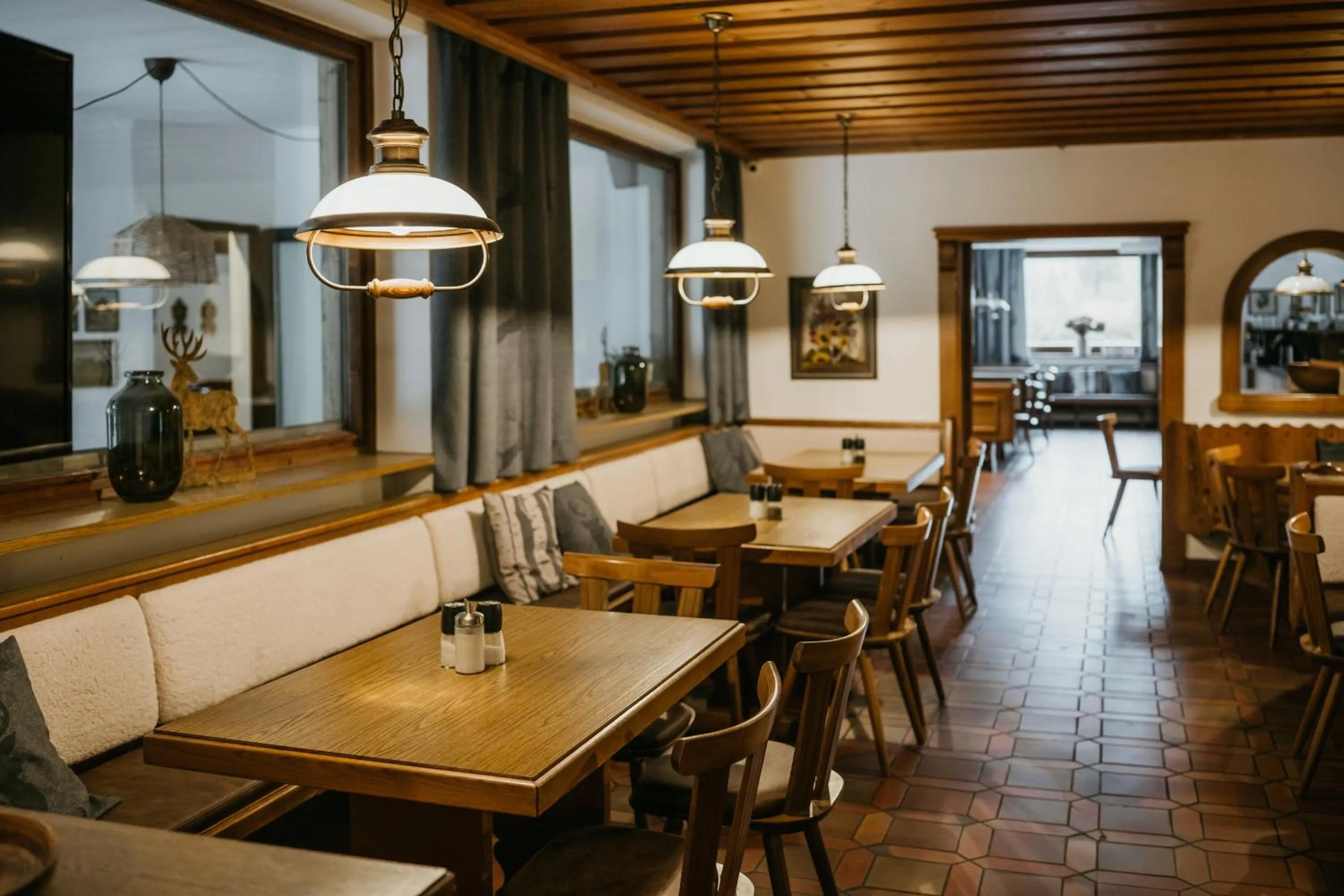 Seating area in Pension Baranekhof - accommodation in nature - Baranek Resorts