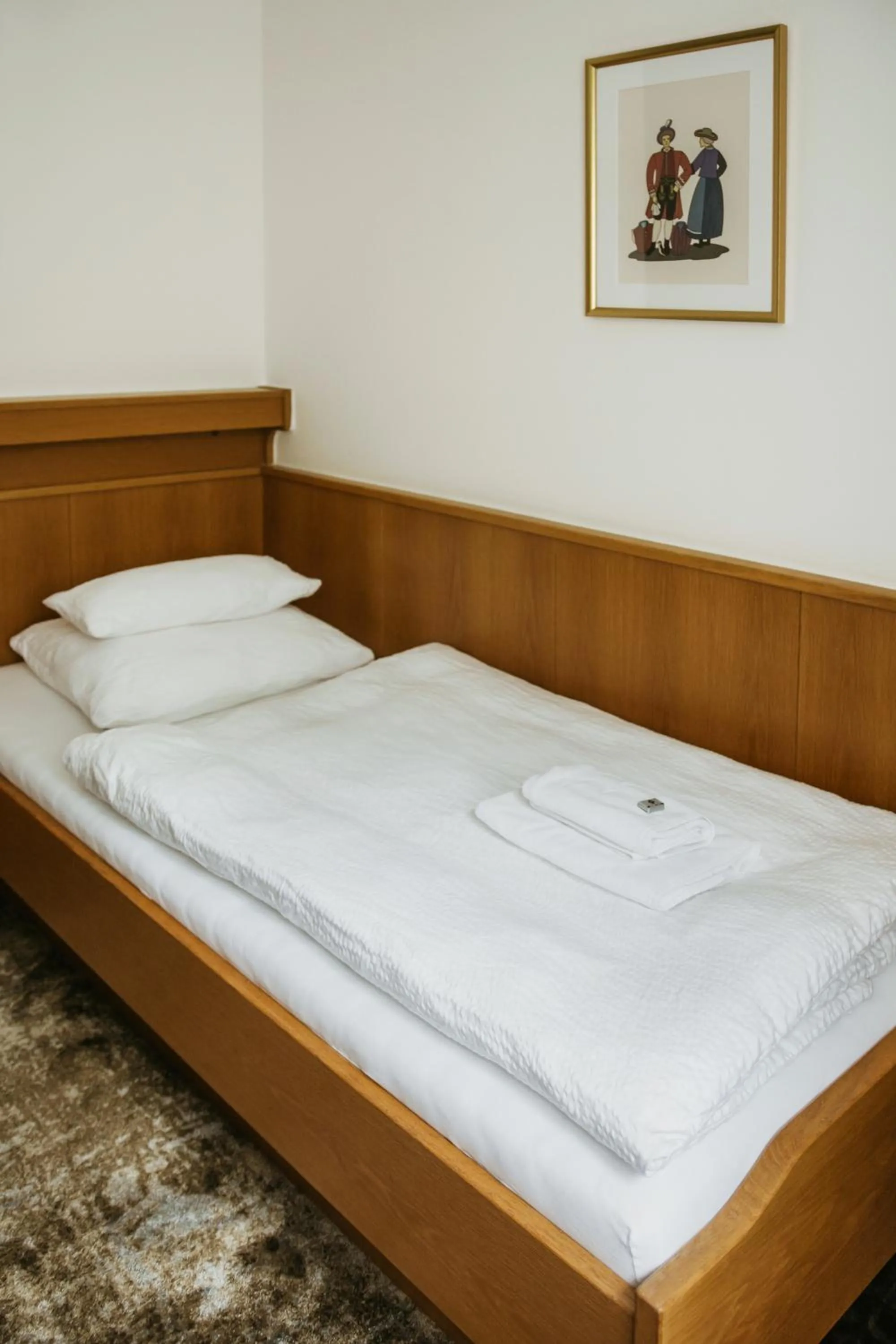 Bed in Pension Baranekhof - accommodation in nature - Baranek Resorts