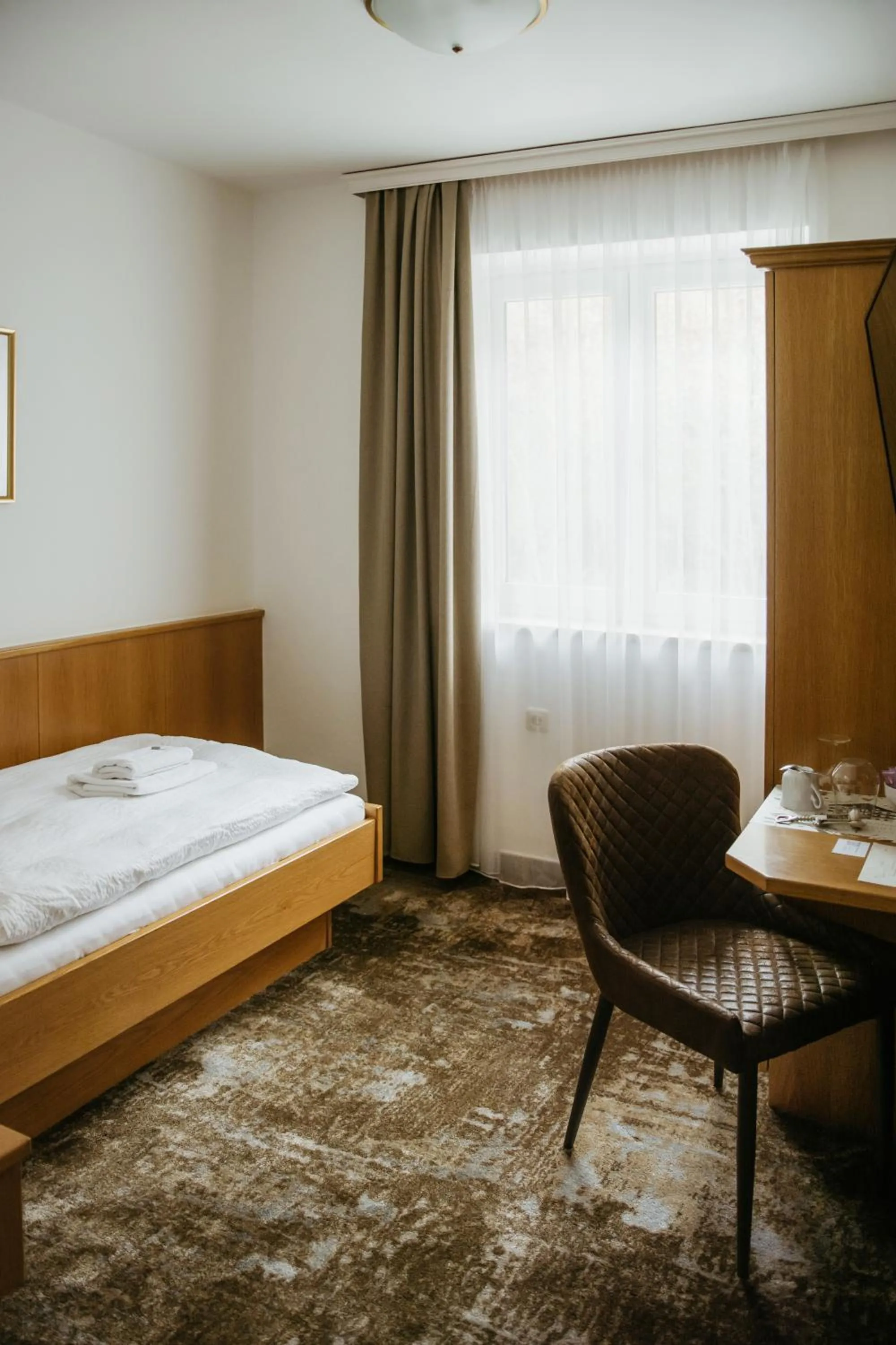 Bed in Pension Baranekhof - accommodation in nature - Baranek Resorts