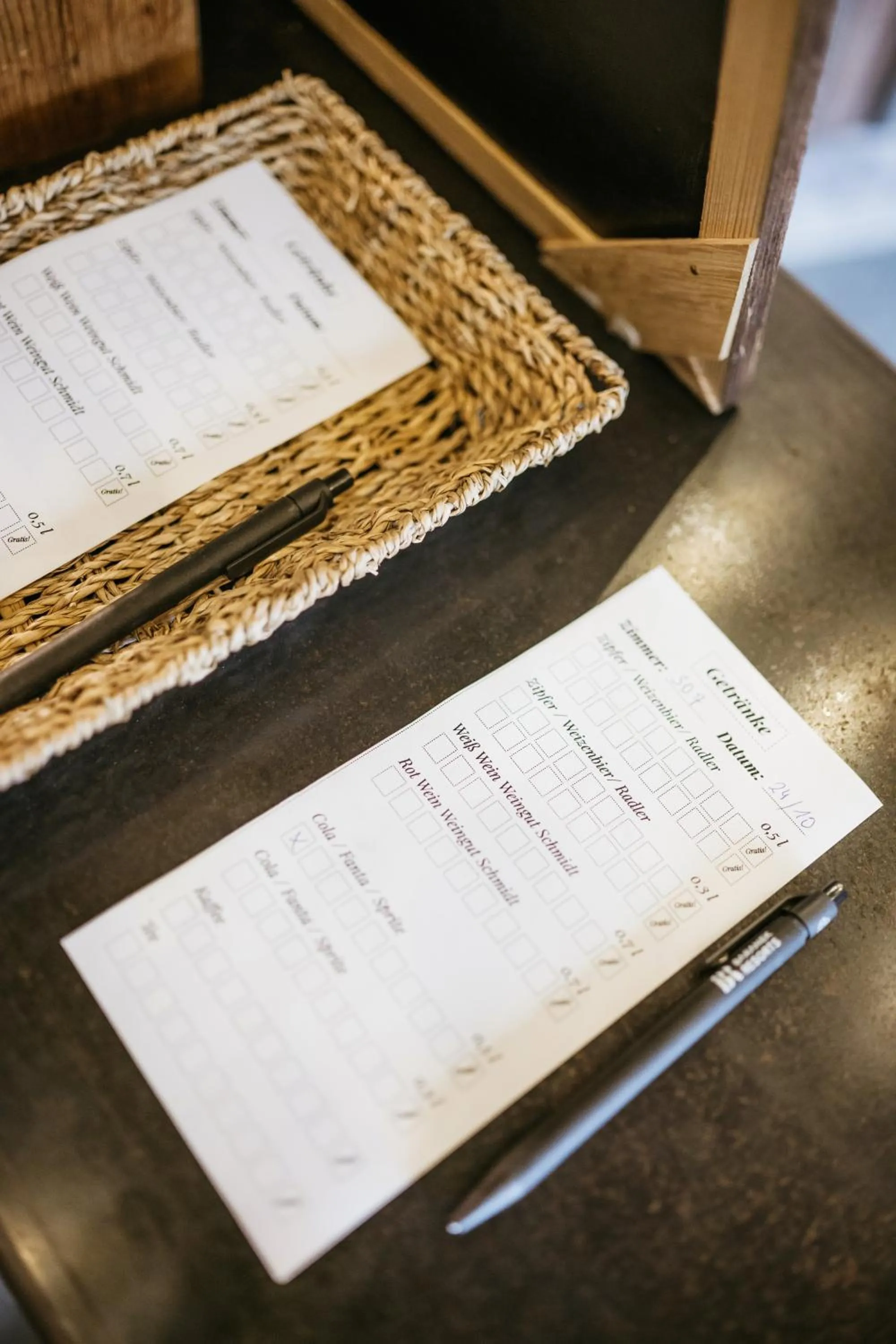 Communal kitchen in Pension Baranekhof - accommodation in nature - Baranek Resorts