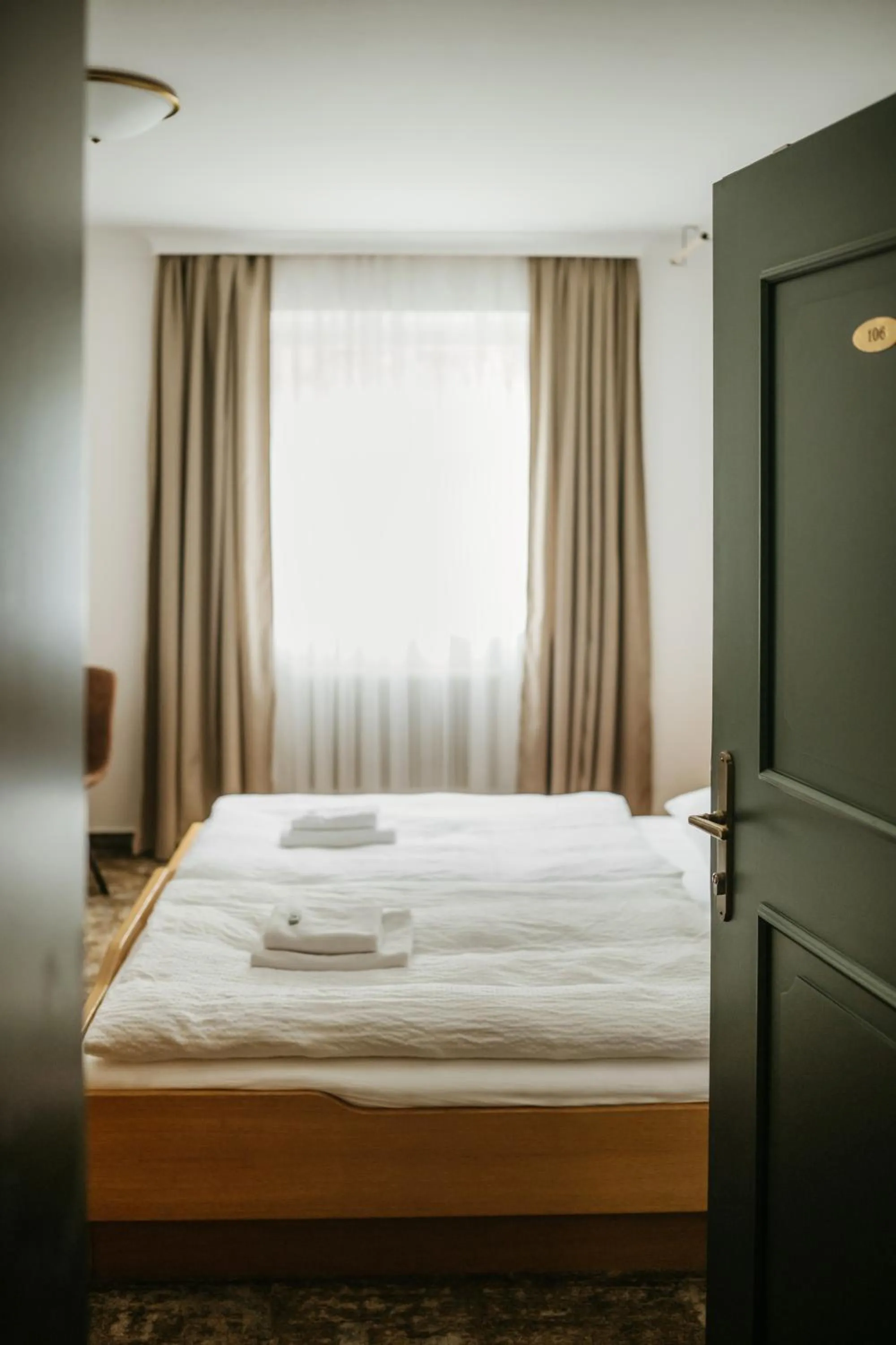 Bed in Pension Baranekhof - accommodation in nature - Baranek Resorts