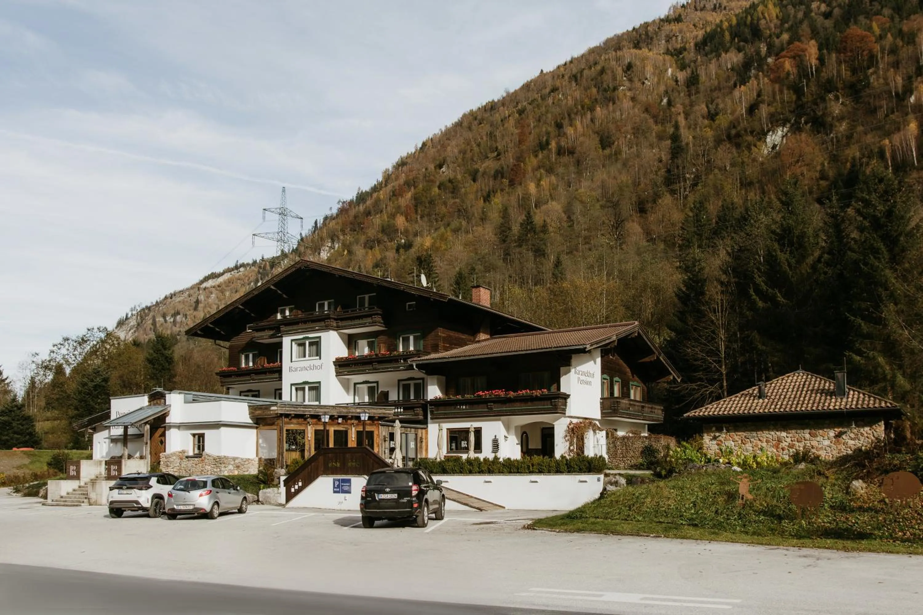 Property building in Pension Baranekhof - accommodation in nature - Baranek Resorts