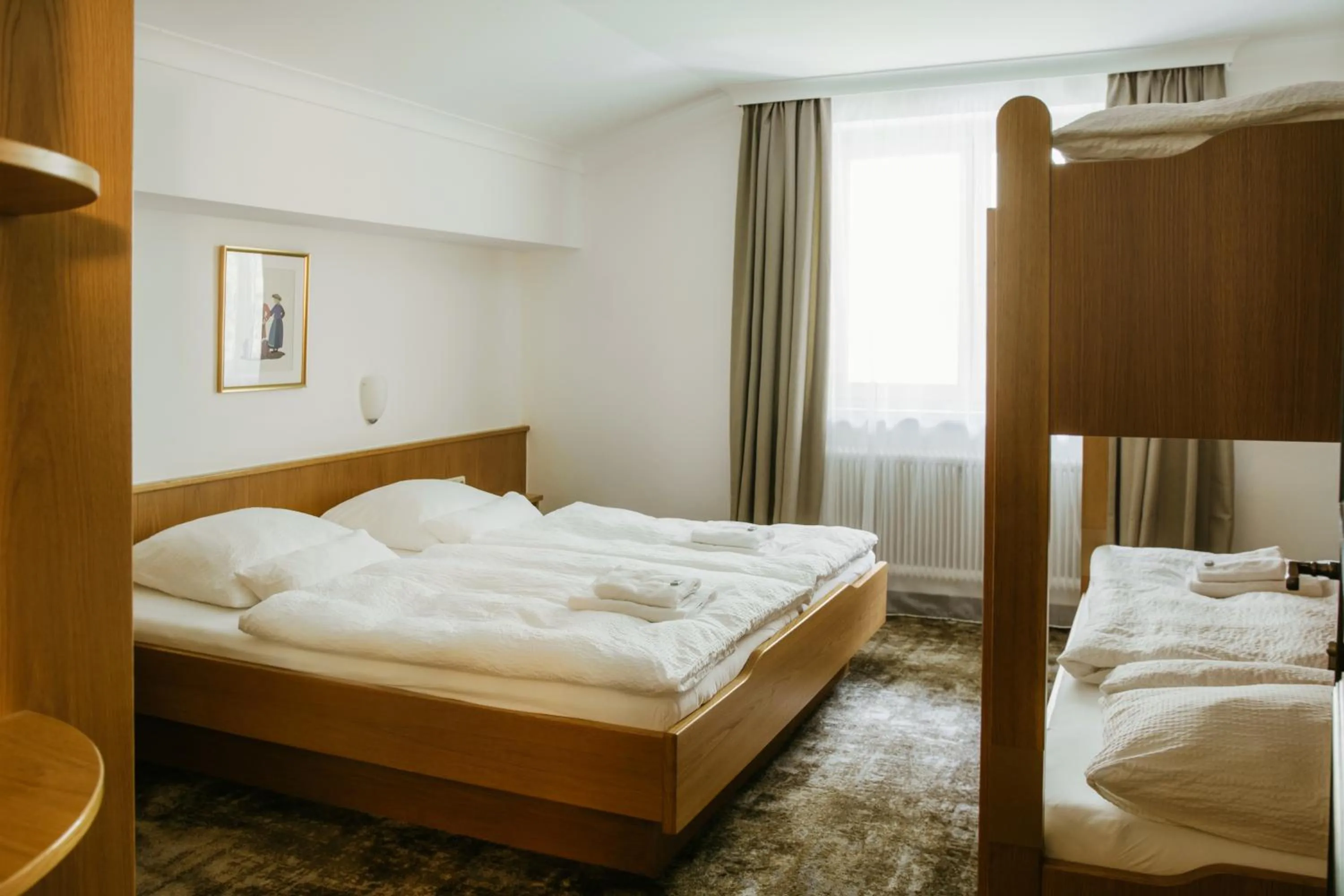 Bed in Pension Baranekhof - accommodation in nature - Baranek Resorts