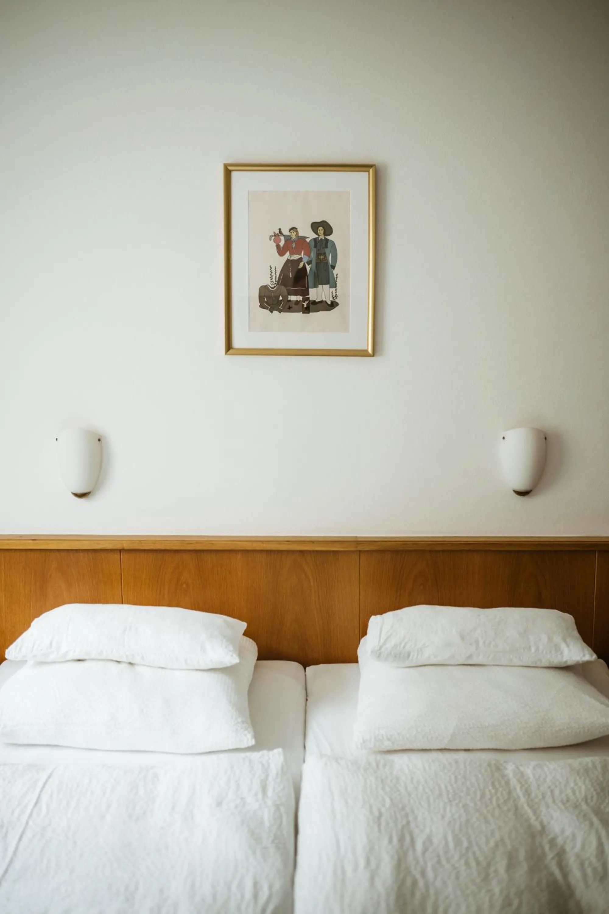 Bed in Pension Baranekhof - accommodation in nature - Baranek Resorts