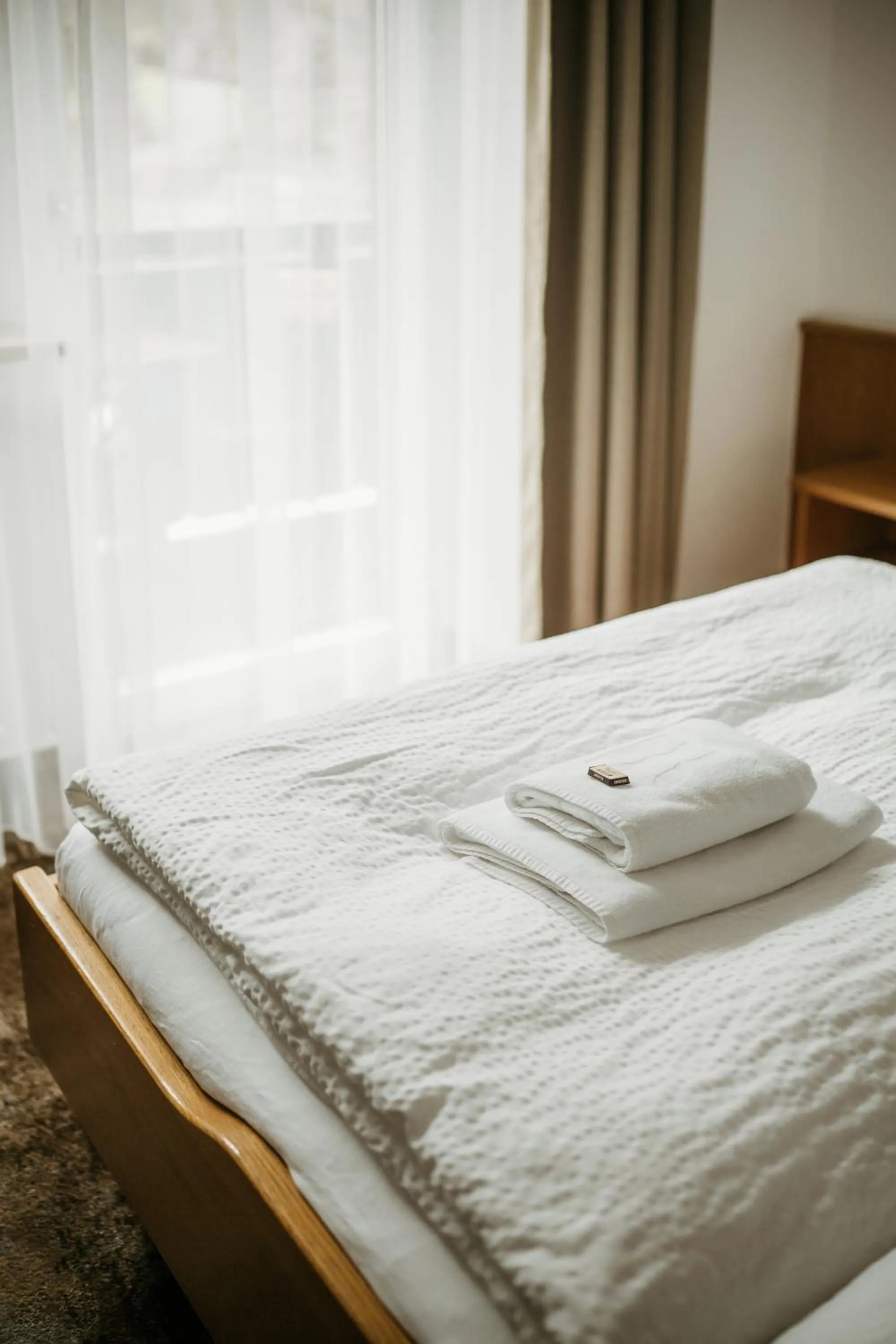 Bed in Pension Baranekhof - accommodation in nature - Baranek Resorts