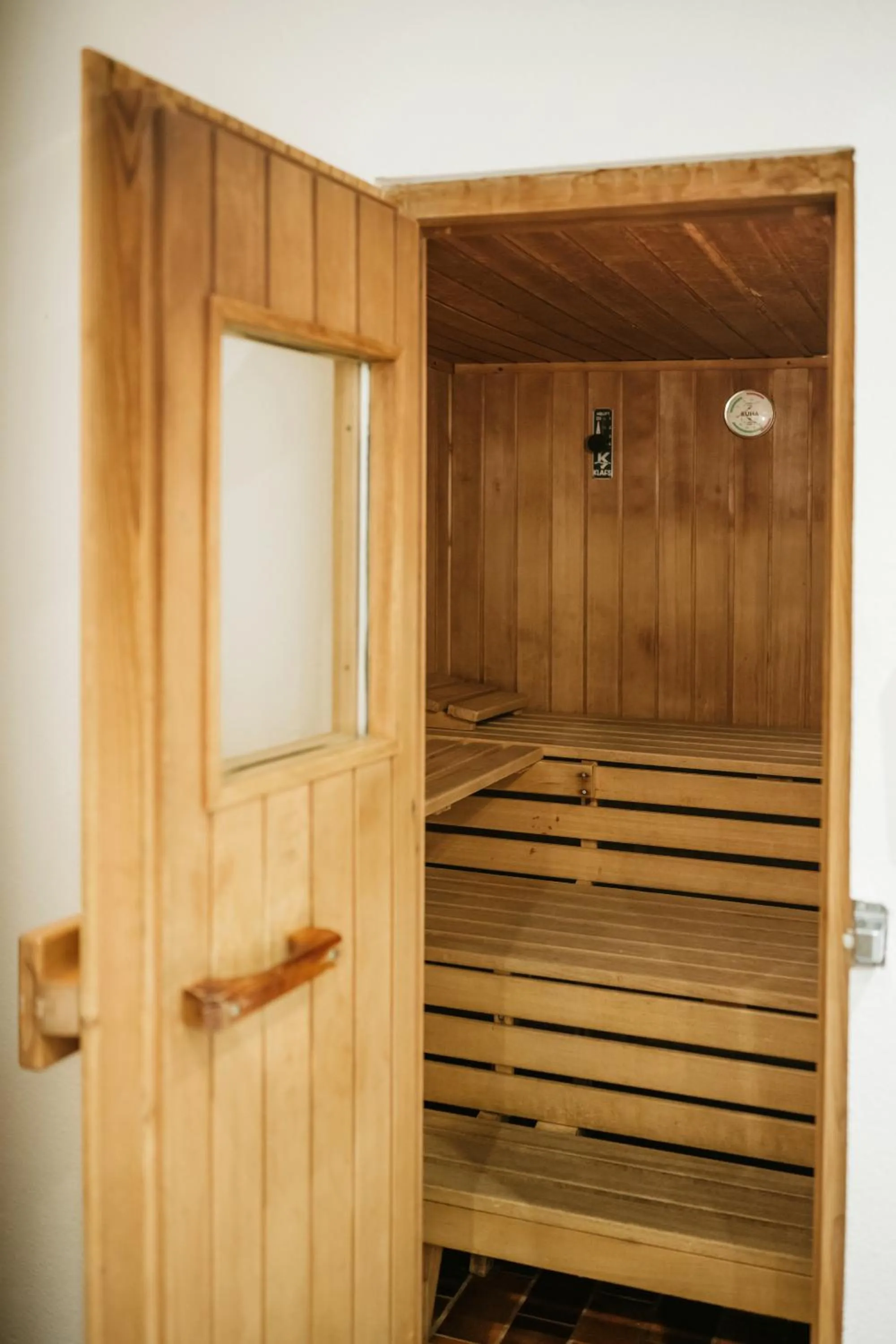 Sauna in Pension Baranekhof - accommodation in nature - Baranek Resorts