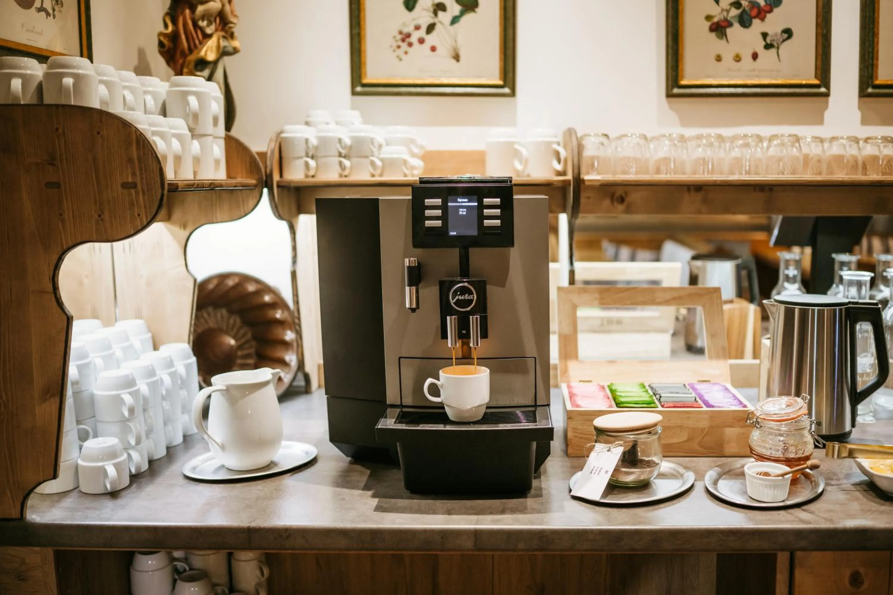 Coffee/tea facilities in Pension Baranekhof - accommodation in nature - Baranek Resorts