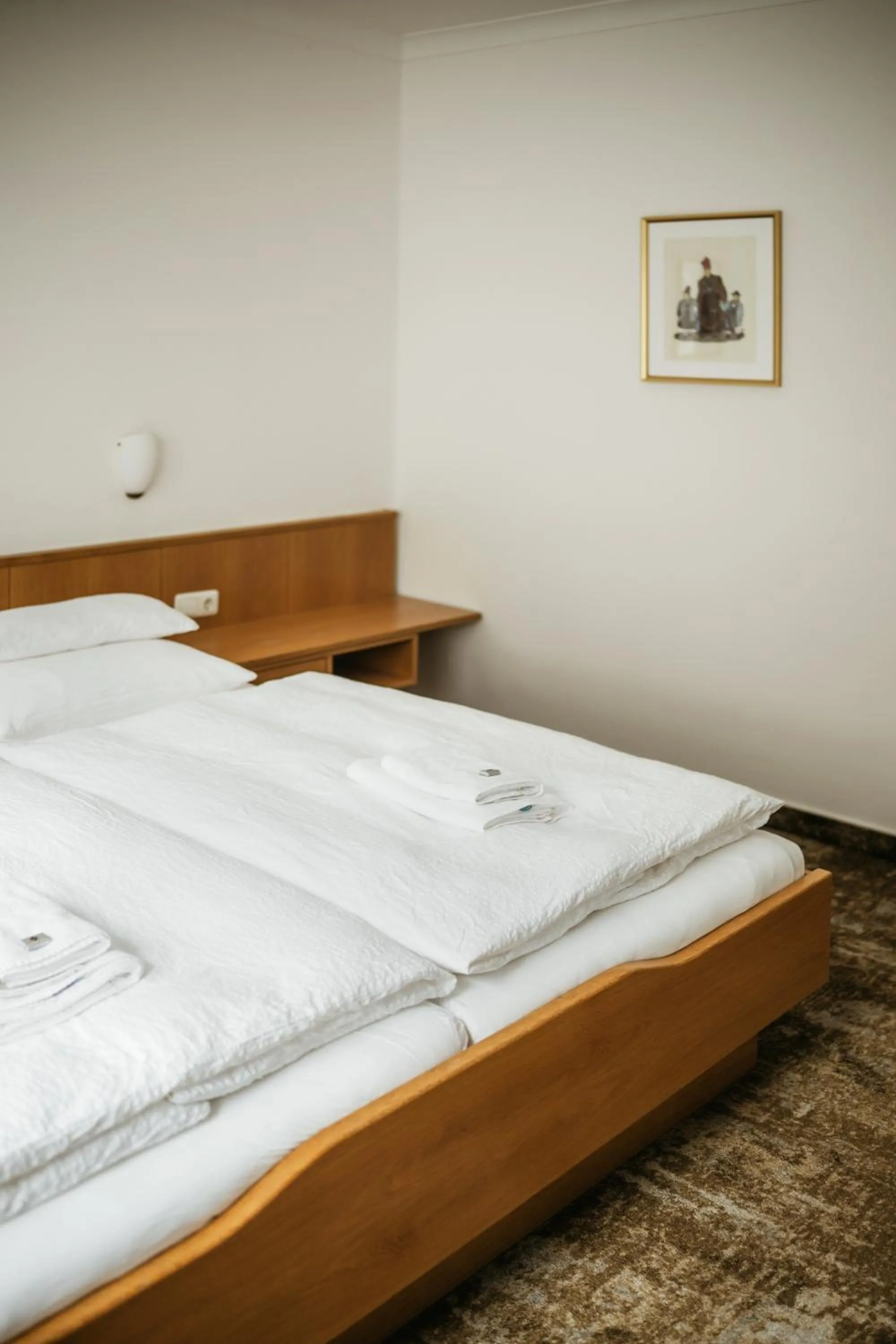 Bed in Pension Baranekhof - accommodation in nature - Baranek Resorts