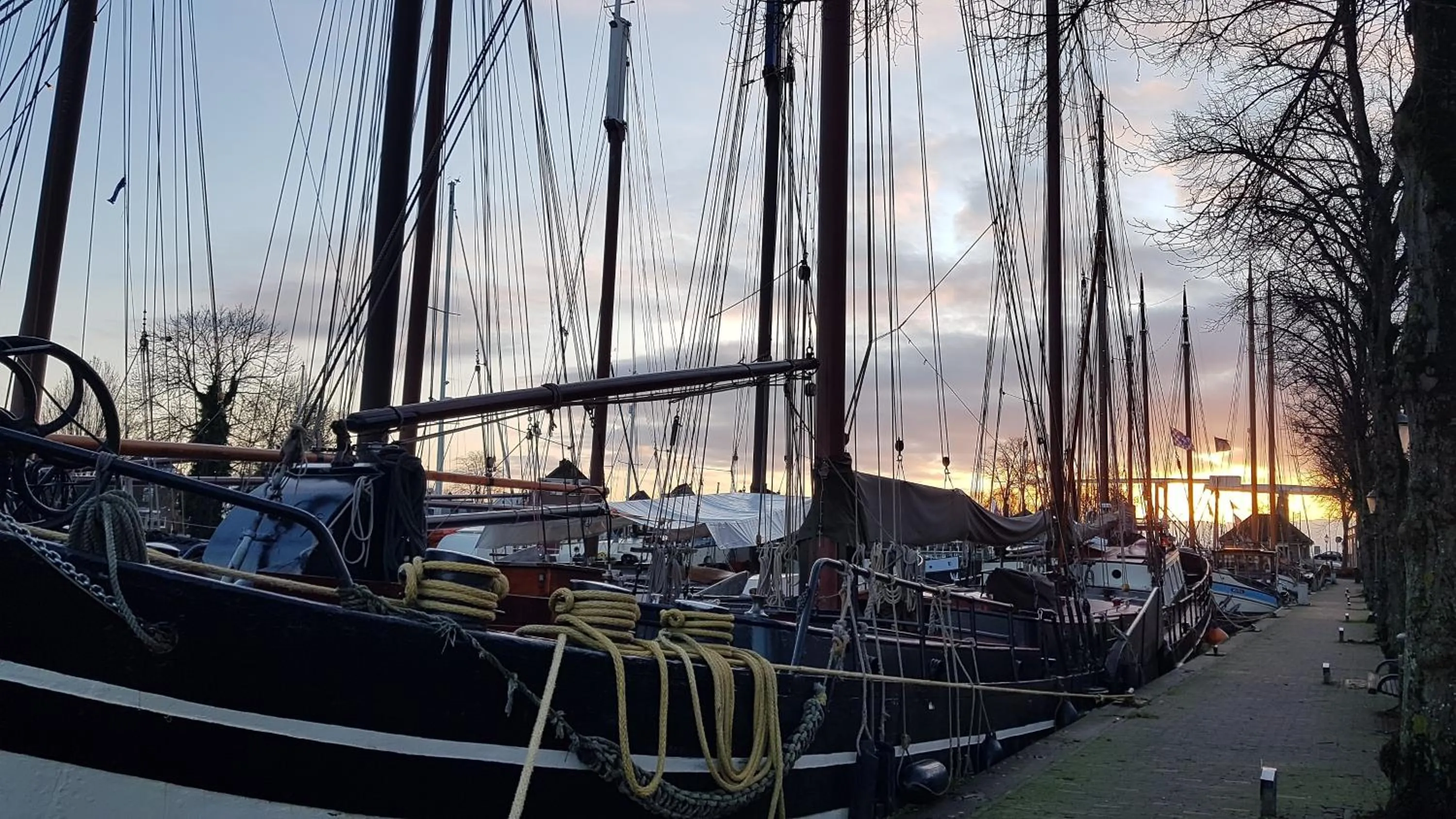 Sunset in Logeren bij Grea