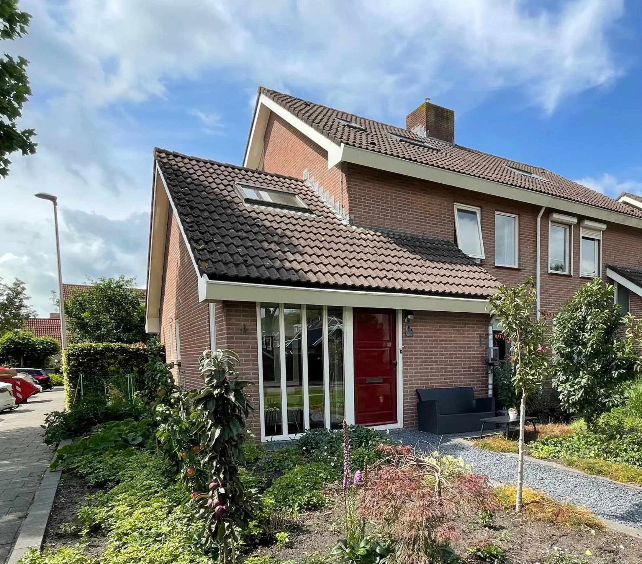 Facade/entrance in Logeren bij Grea