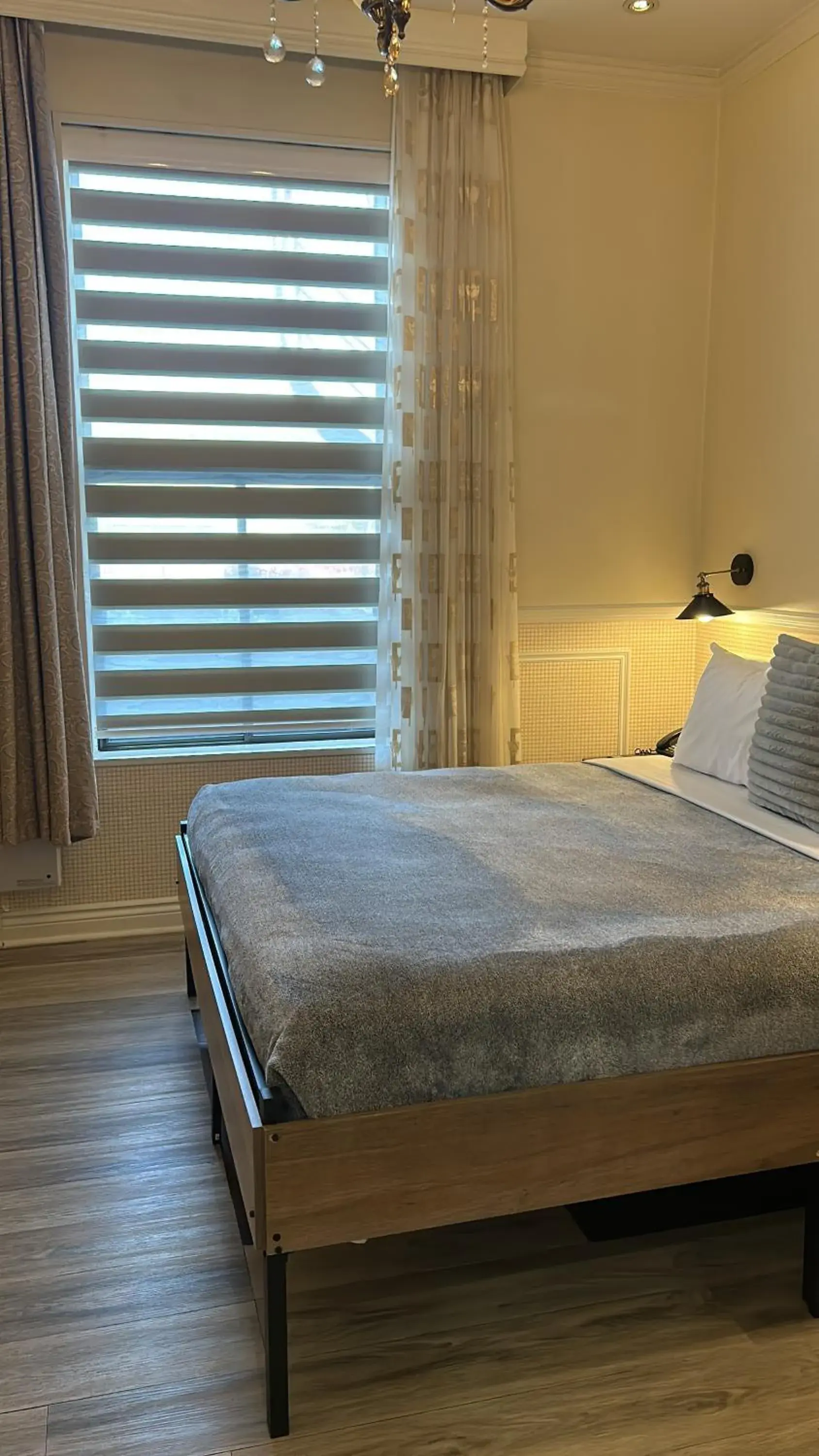 Bed in Parc Suites Hotel Bed in Parc Suites Hotel