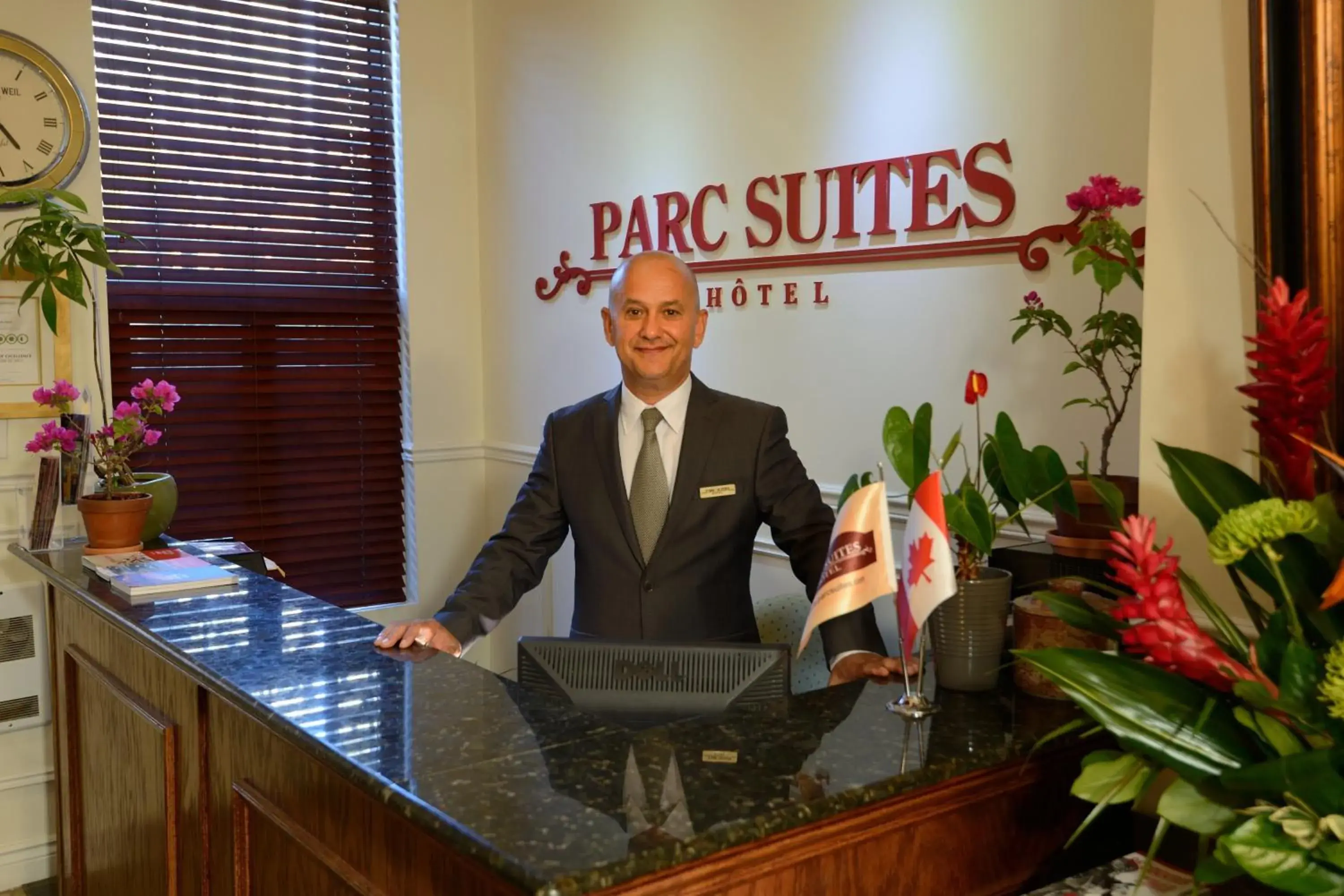 Lobby or reception in Parc Suites Hotel Lobby or reception in Parc Suites Hotel