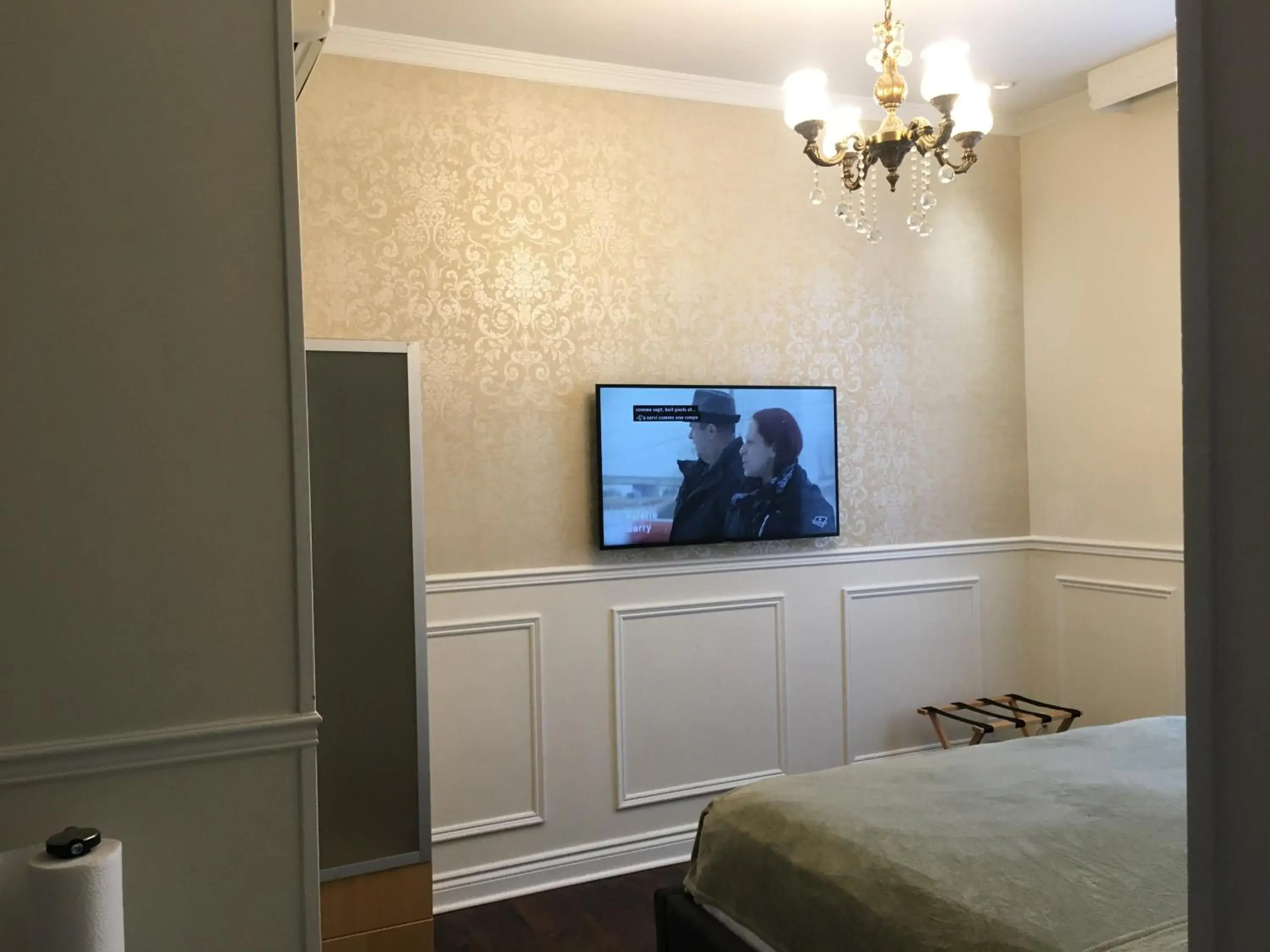 Bed in Parc Suites Hotel Bed in Parc Suites Hotel