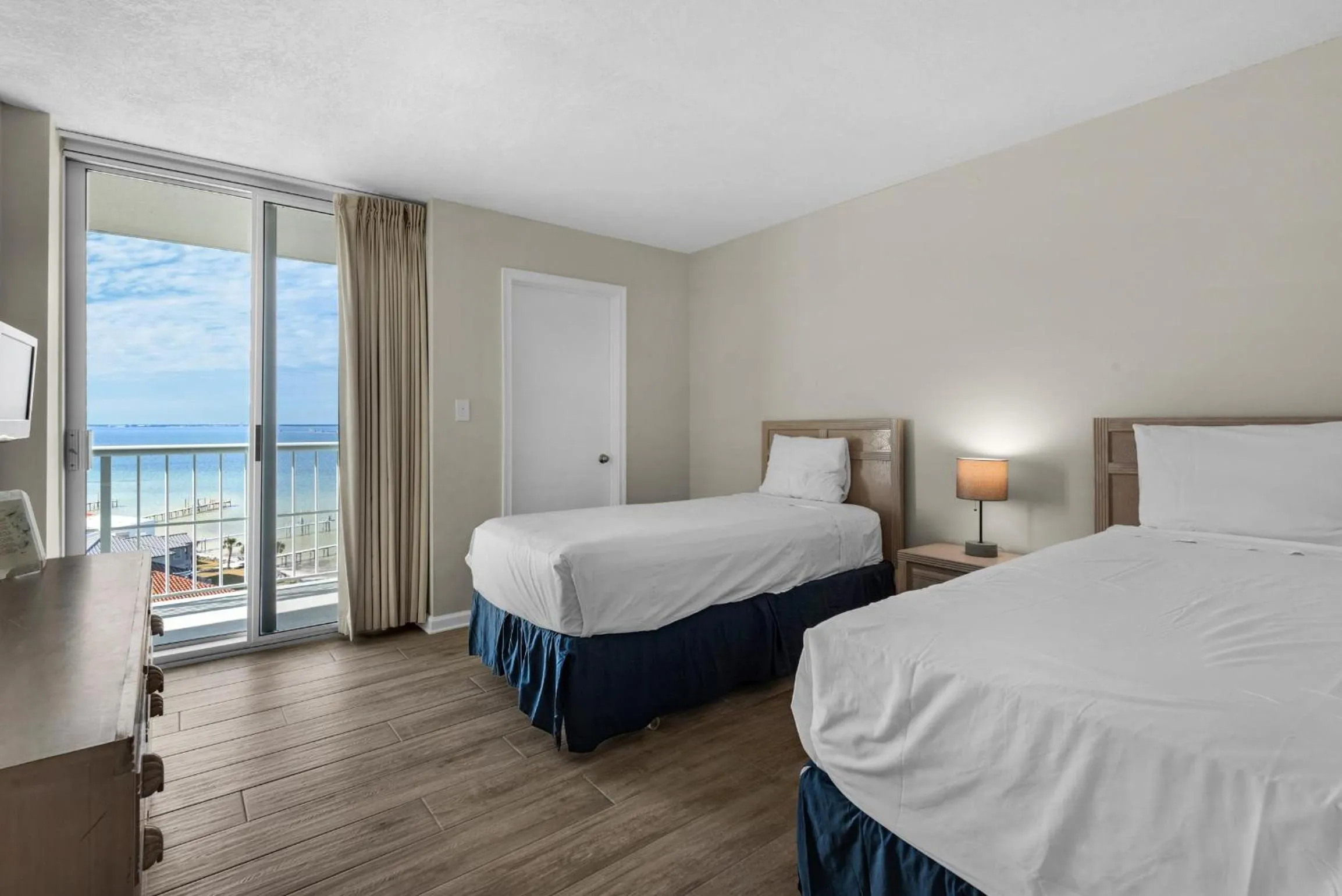 Bed in Tristan Towers unit 9B