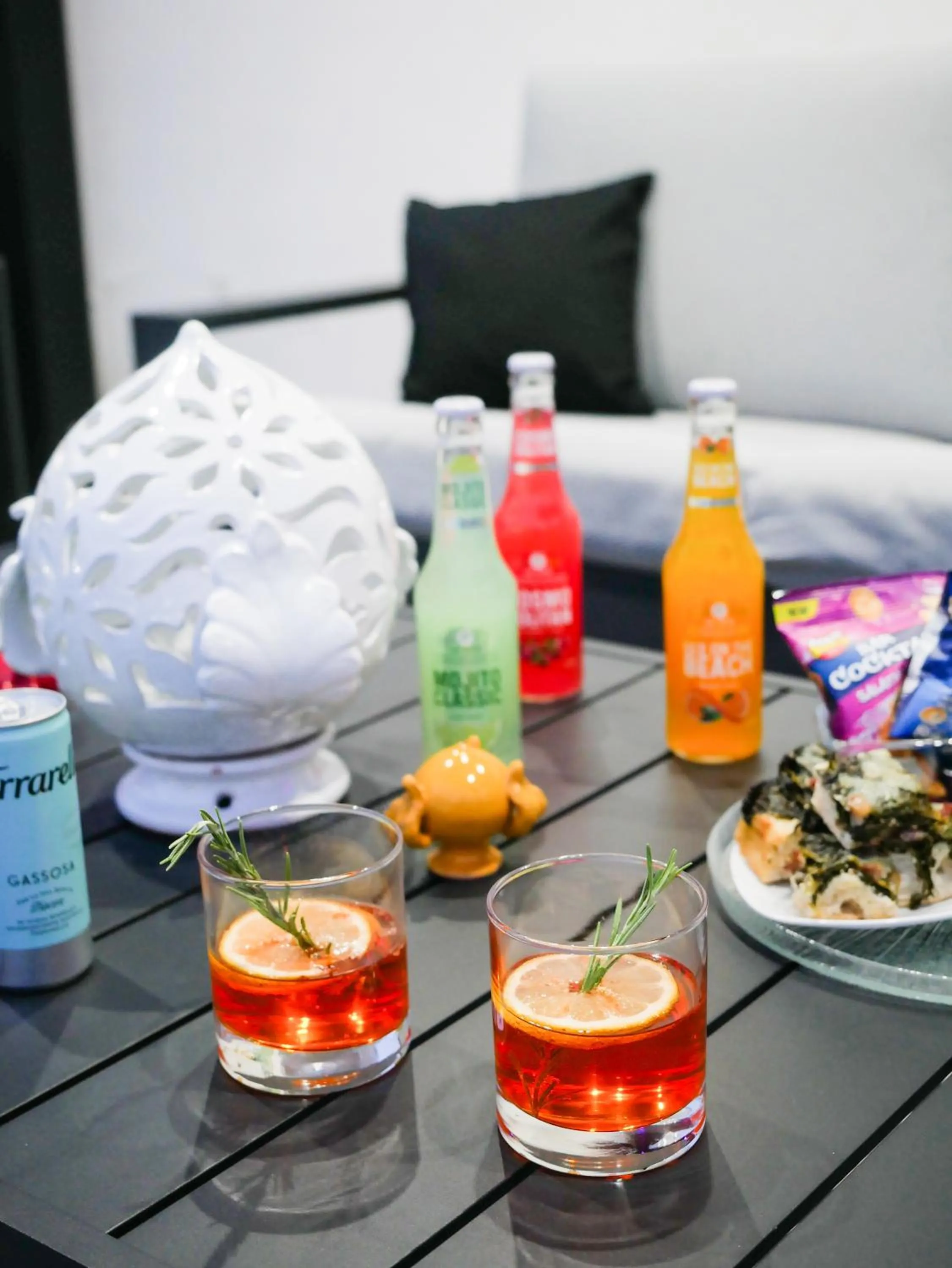 Food and drinks in Maison de Julia Pompei