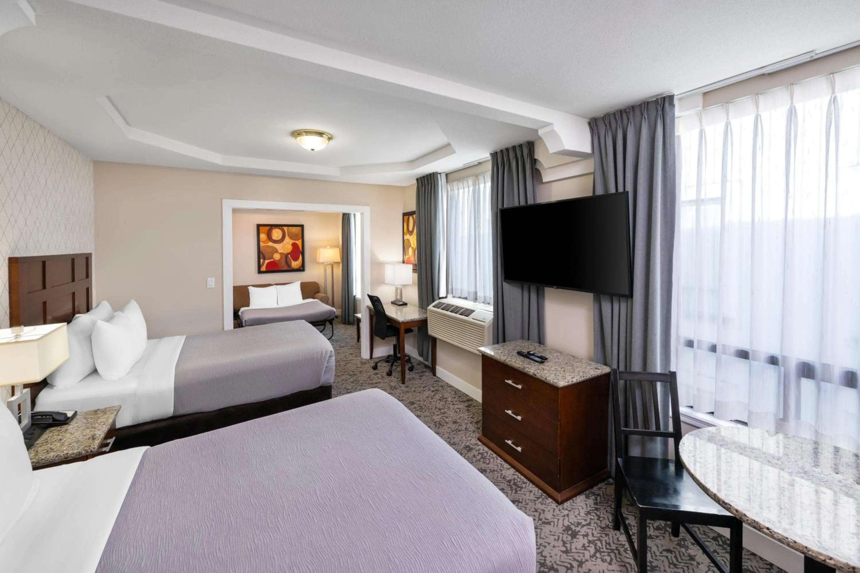 Photo of the whole room, Bed in Quality Inn & Suites