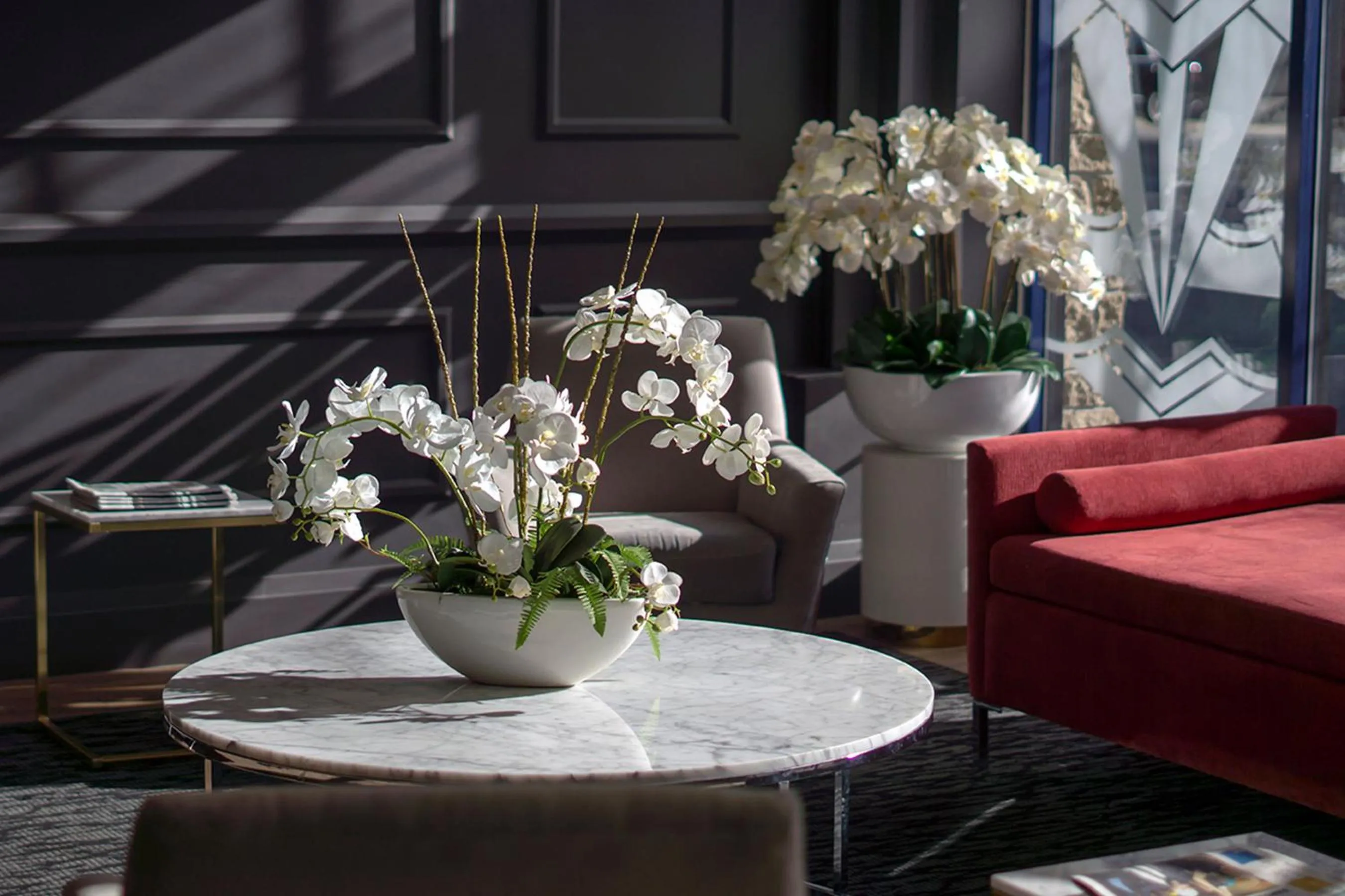 Seating area in Quality Inn & Suites