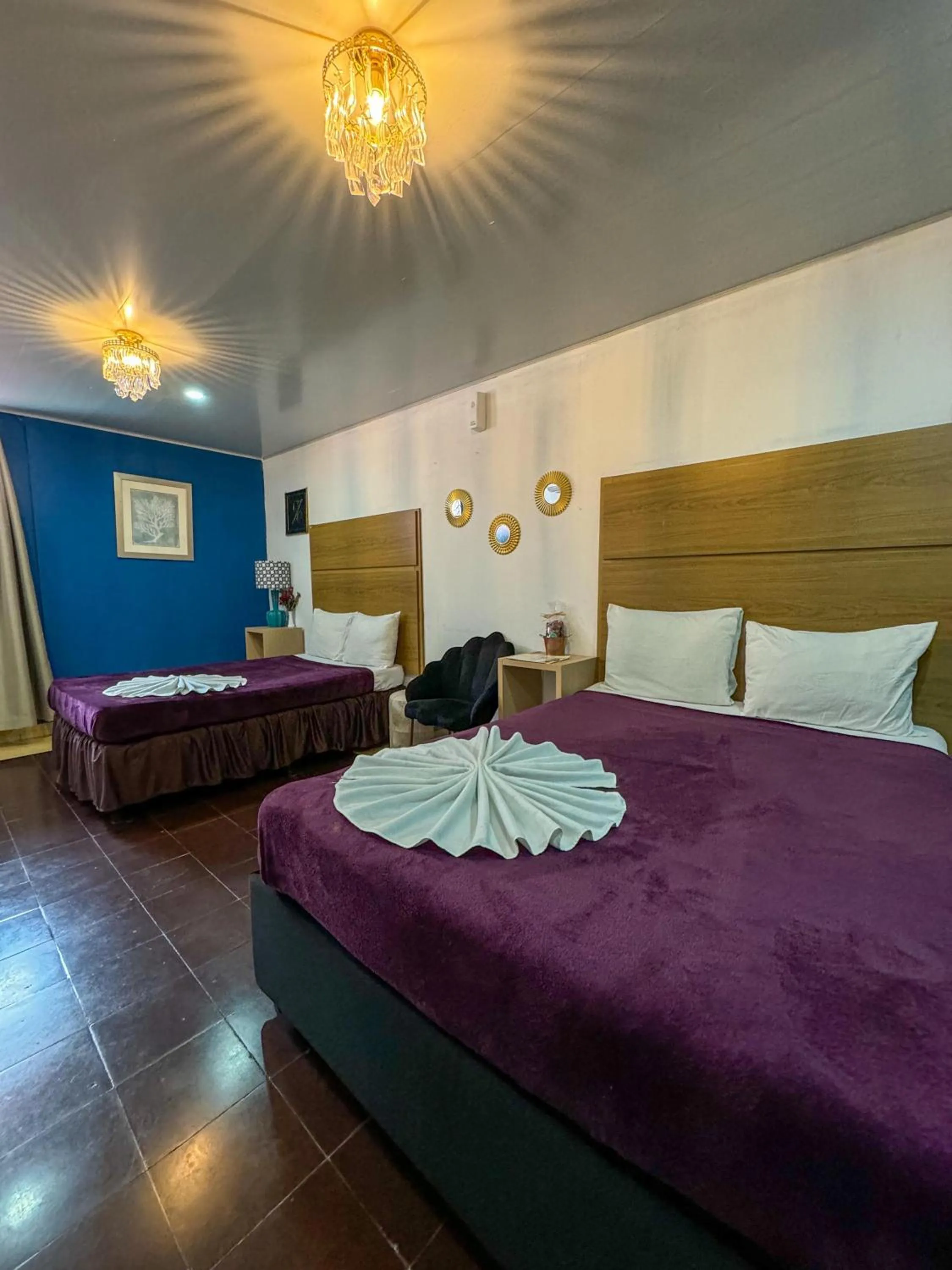 Bed in Hotel Brunette