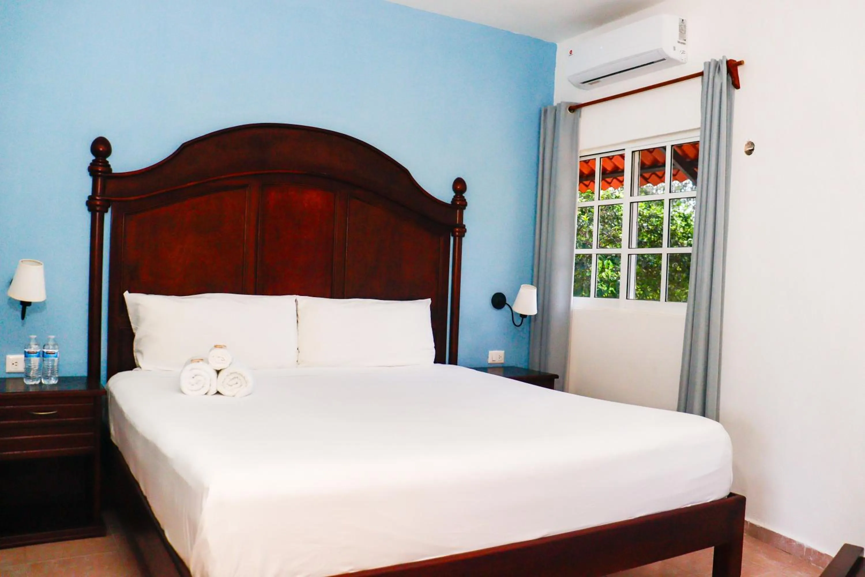 Bed in Hotel Quinta Izamal