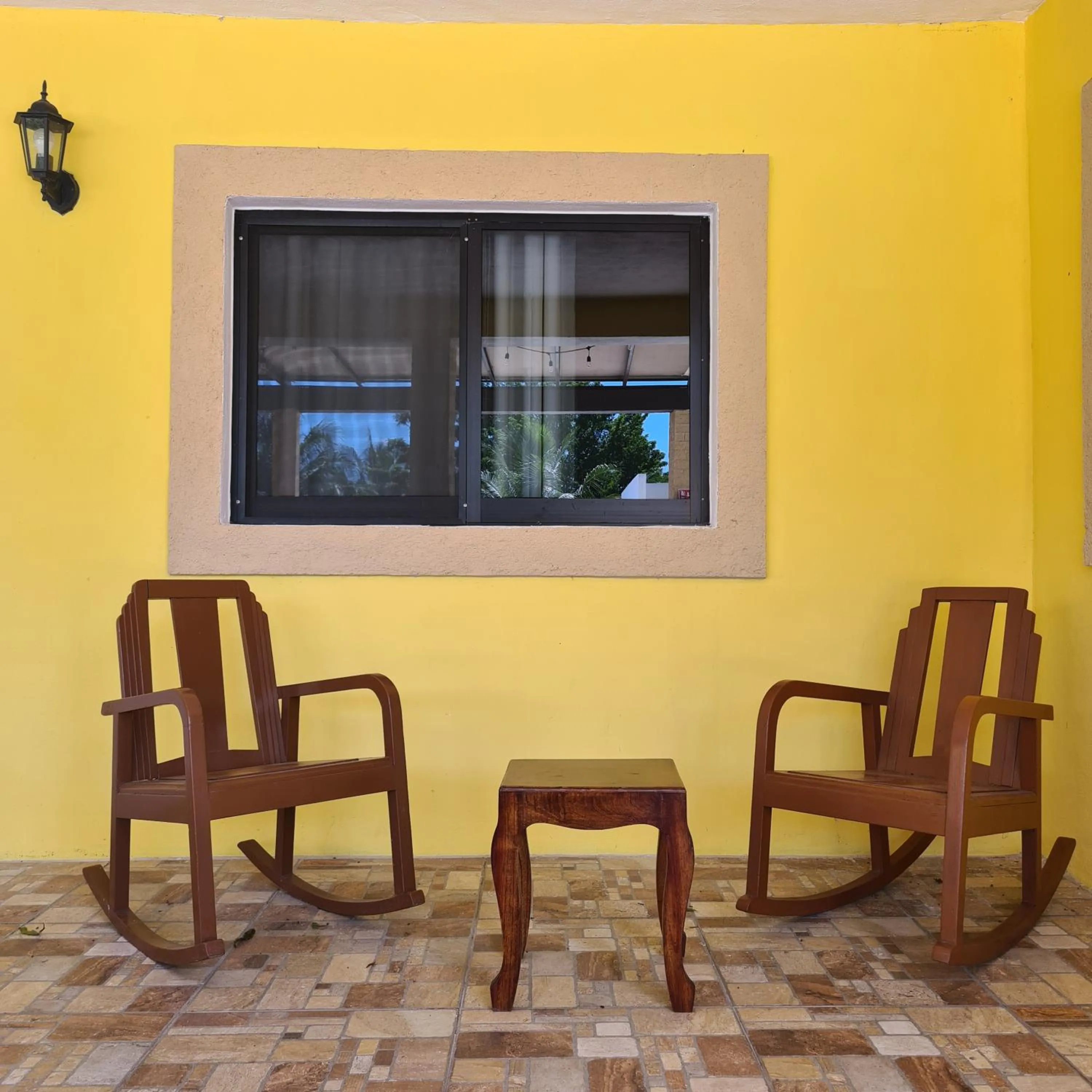Living room in Hotel Quinta Izamal