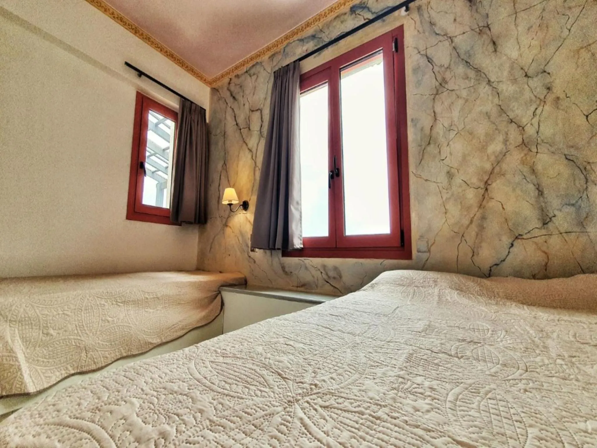 Bedroom, Bed in Private Apartment Sea View