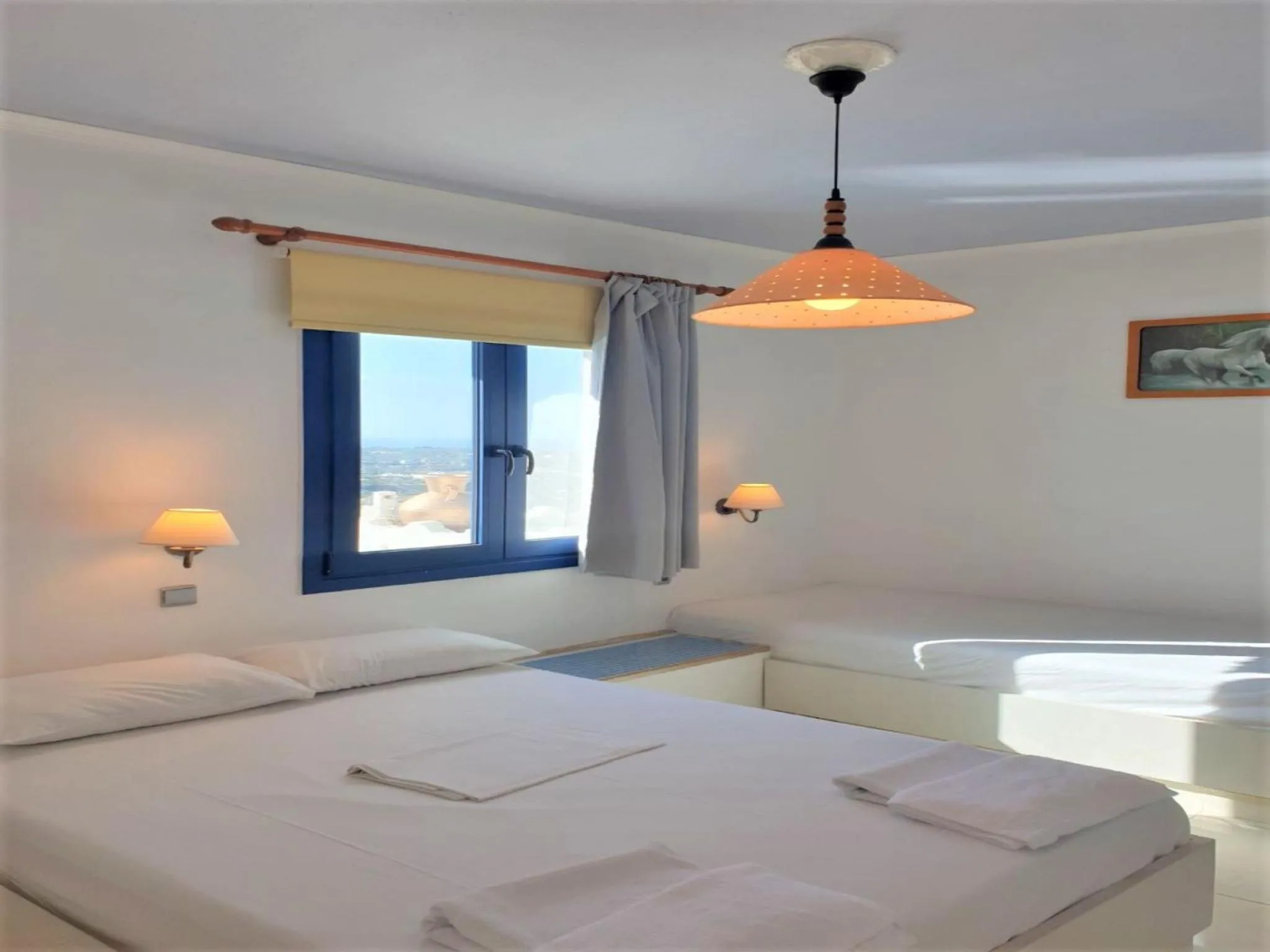 Bedroom, Bed in Private Apartment Sea View