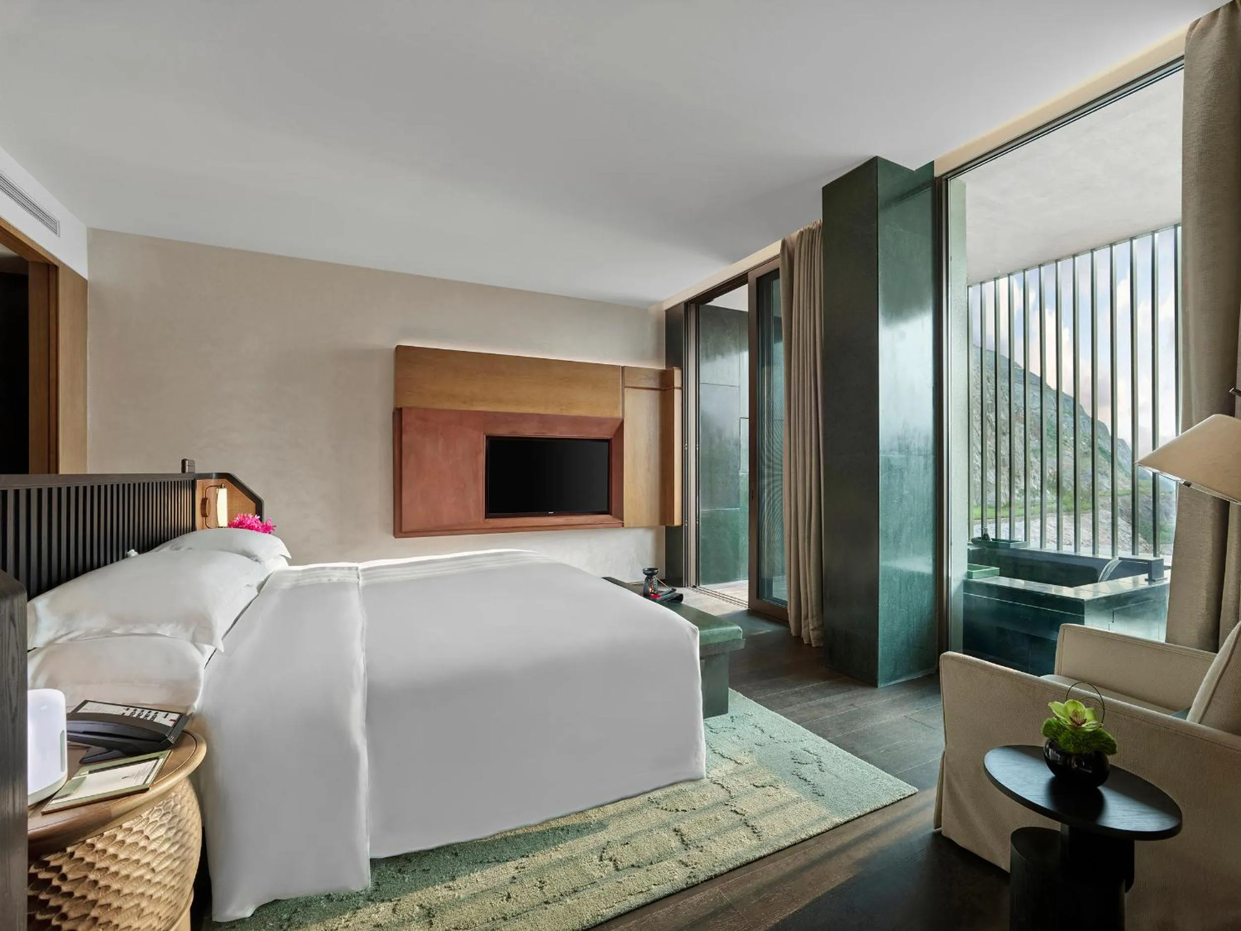 Bedroom, Bed in Banyan Tree Nanjing Garden Expo