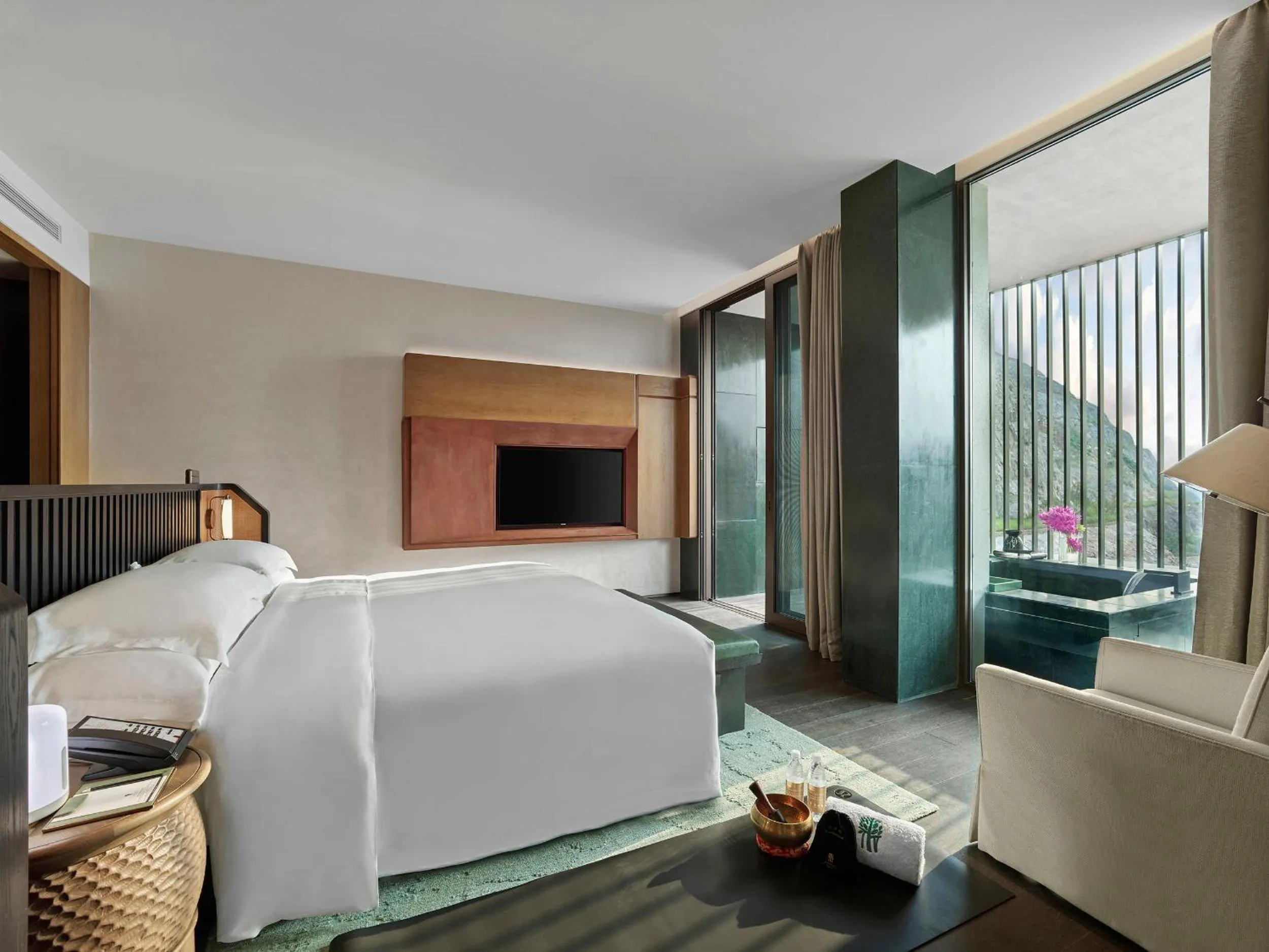 Bedroom, Bed in Banyan Tree Nanjing Garden Expo