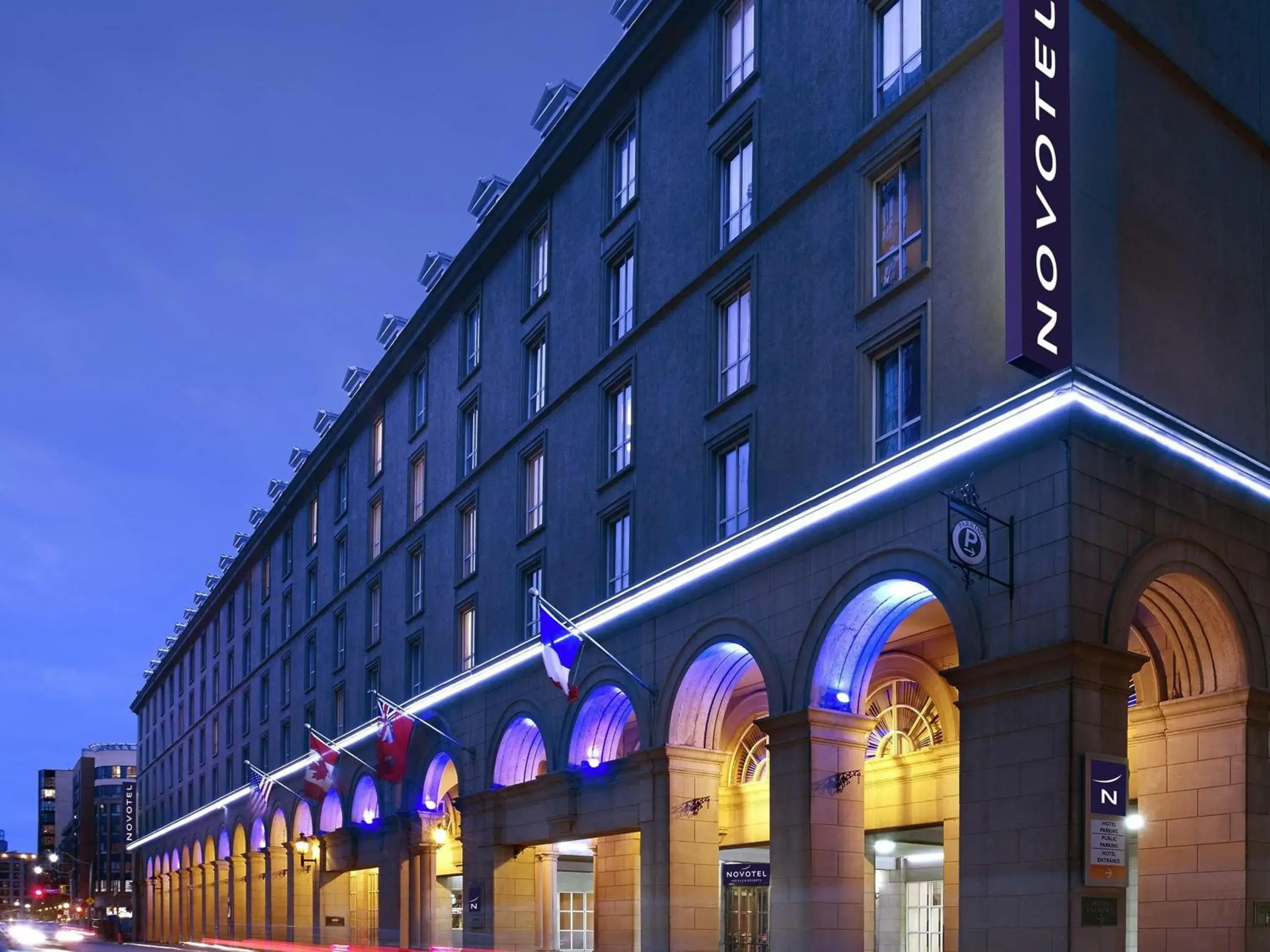 Property building in The Novotel Toronto Centre Property building in The Novotel Toronto Centre