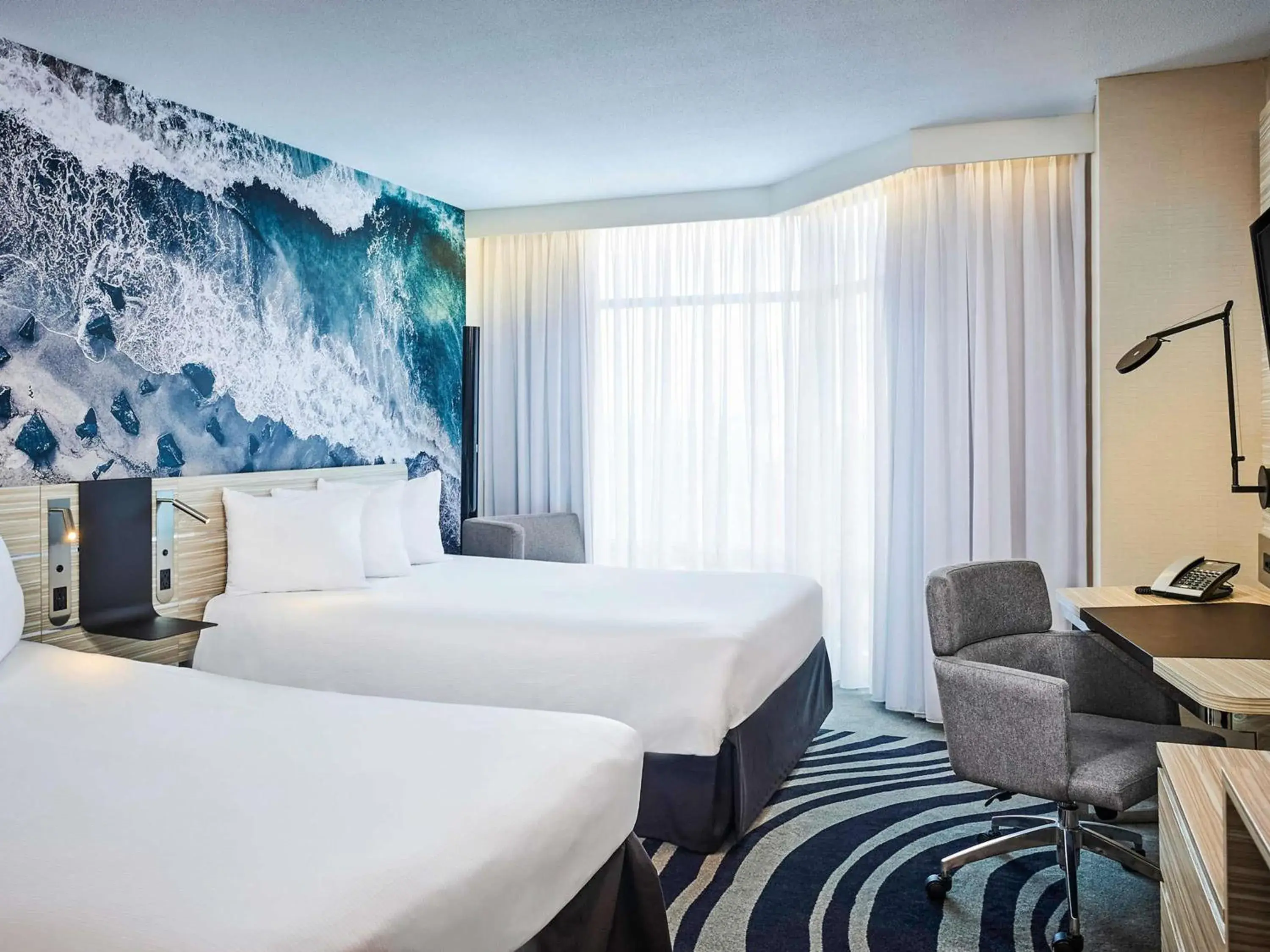 Executive Double Room with Two Double Beds in Novotel Toronto North York Executive Double Room with Two Double Beds in Novotel Toronto North York