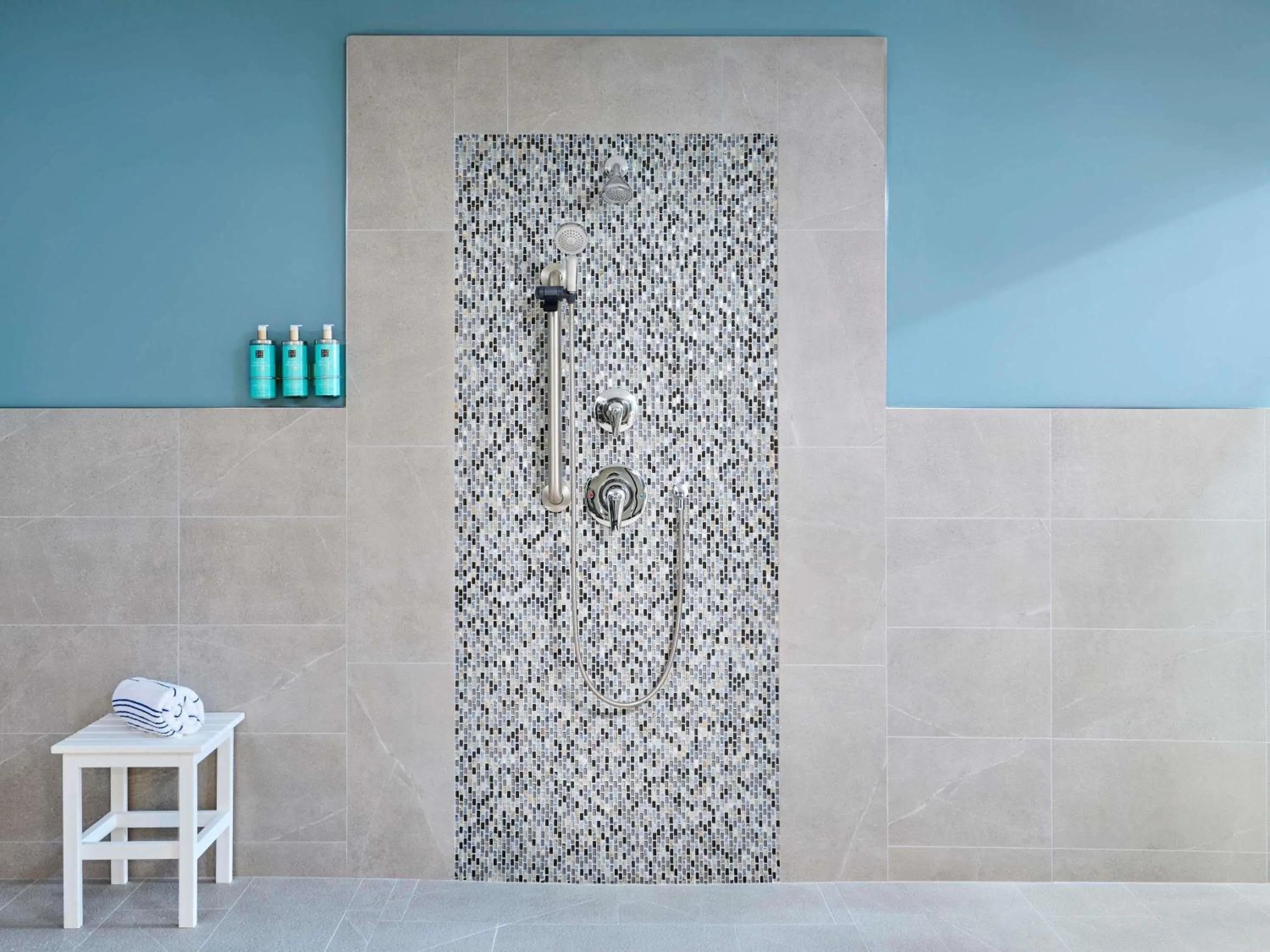 Pool view in Novotel Toronto North York