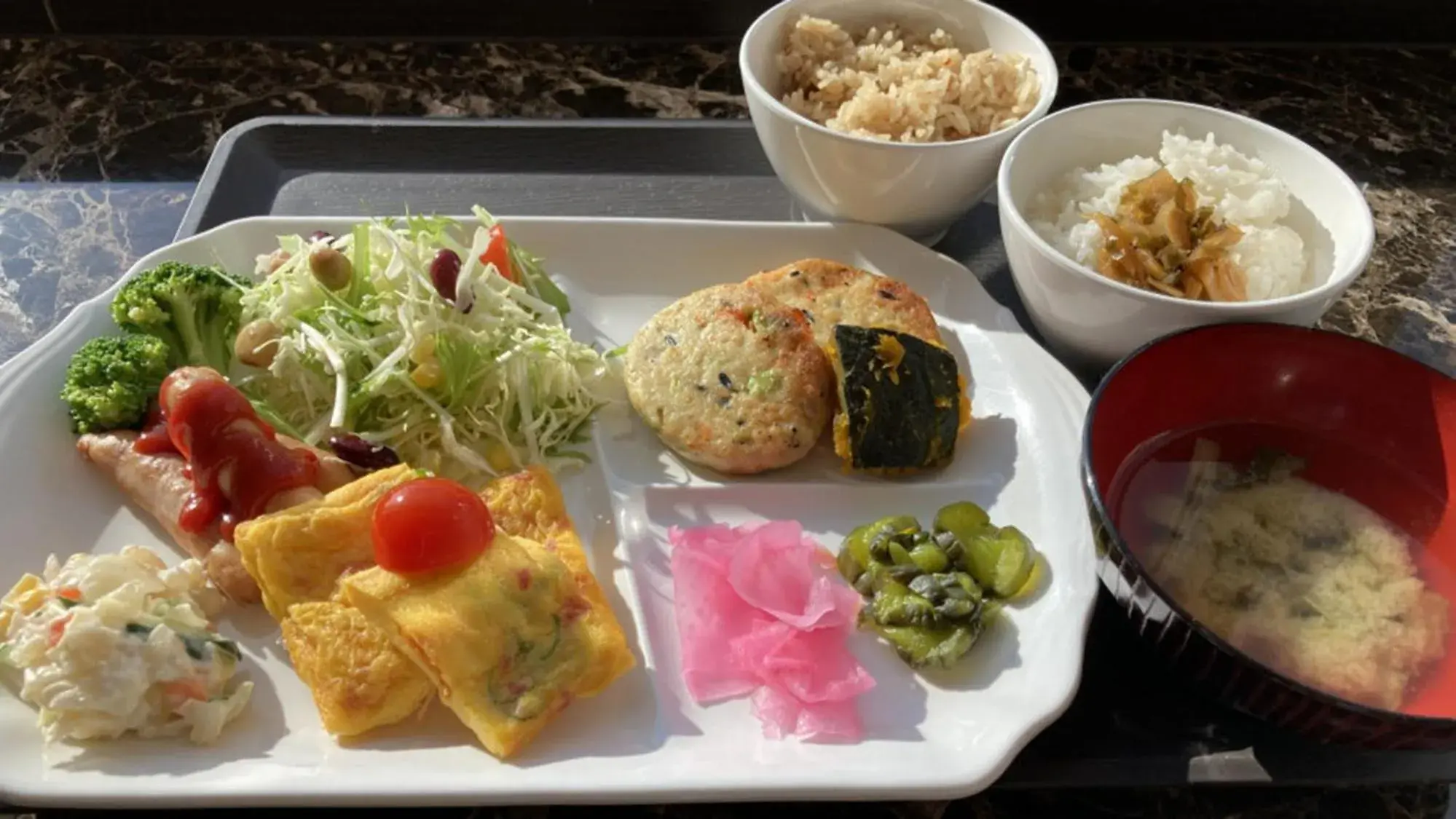 Breakfast in Toyoko Inn Shin-Aomori-eki Higashi-guchi Breakfast in Toyoko Inn Shin-Aomori-eki Higashi-guchi