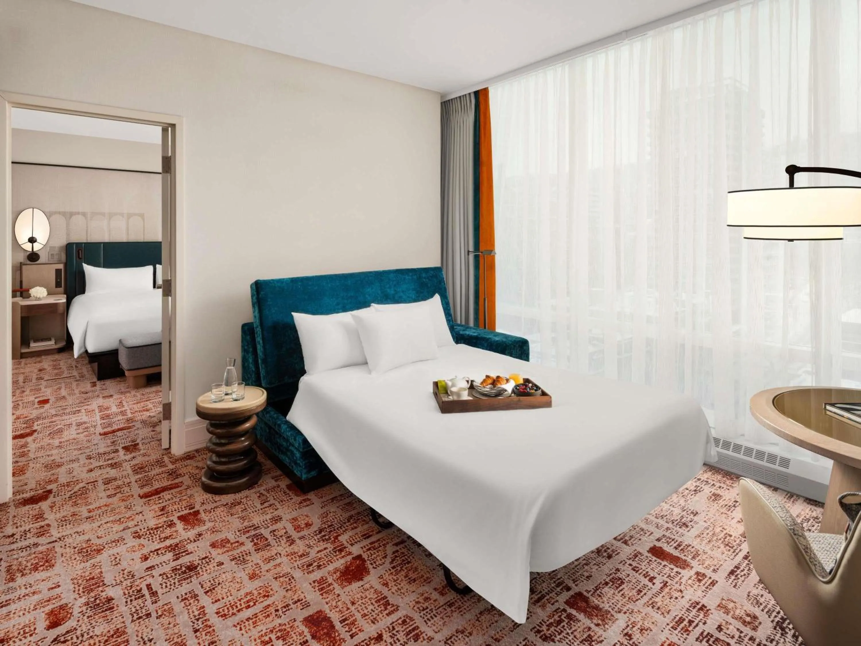 Bedroom, Bed in Sofitel Montreal Golden Mile