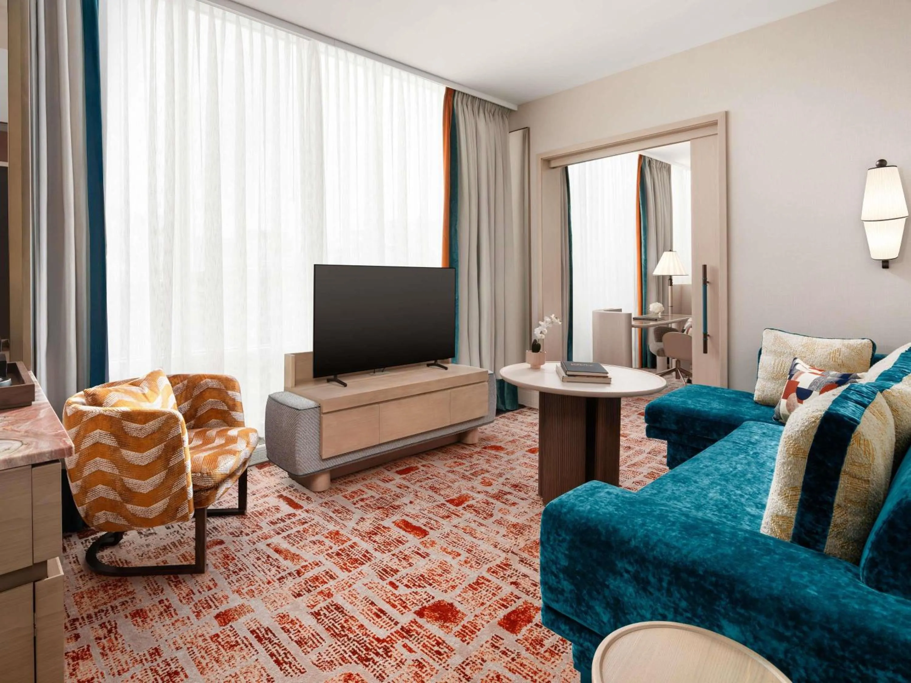 Bedroom in Sofitel Montreal Golden Mile