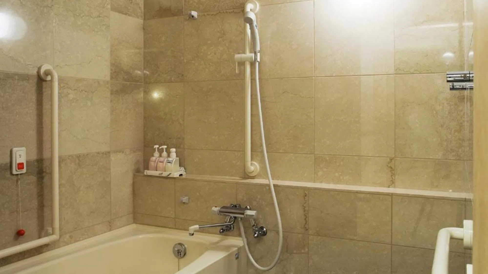 Bathroom in Toyoko Inn Yokohama Shinkoyasu Ekimae