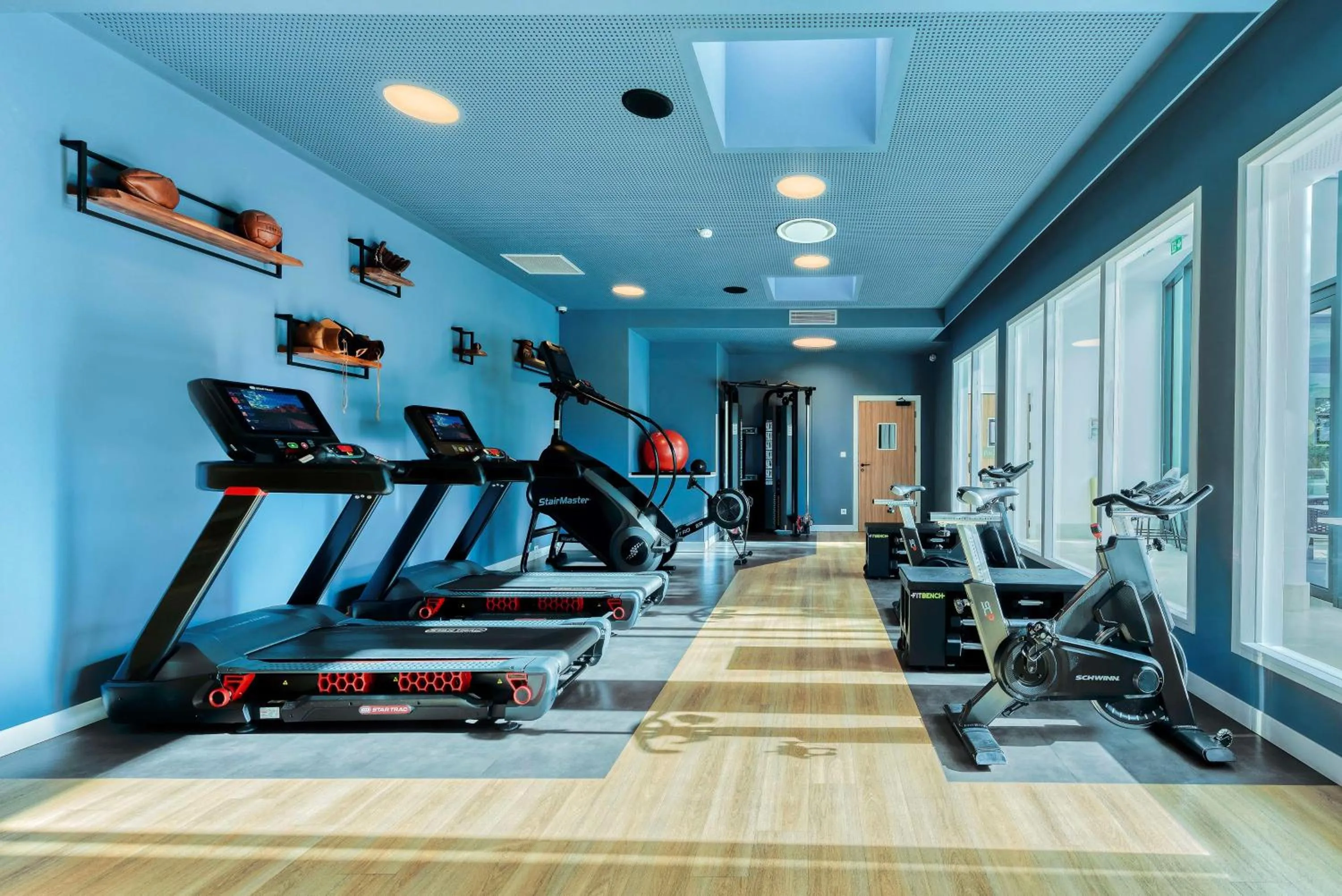 Fitness centre/facilities in GOLDEN TULIP LYON OUEST TECHLID Hotel & Spa