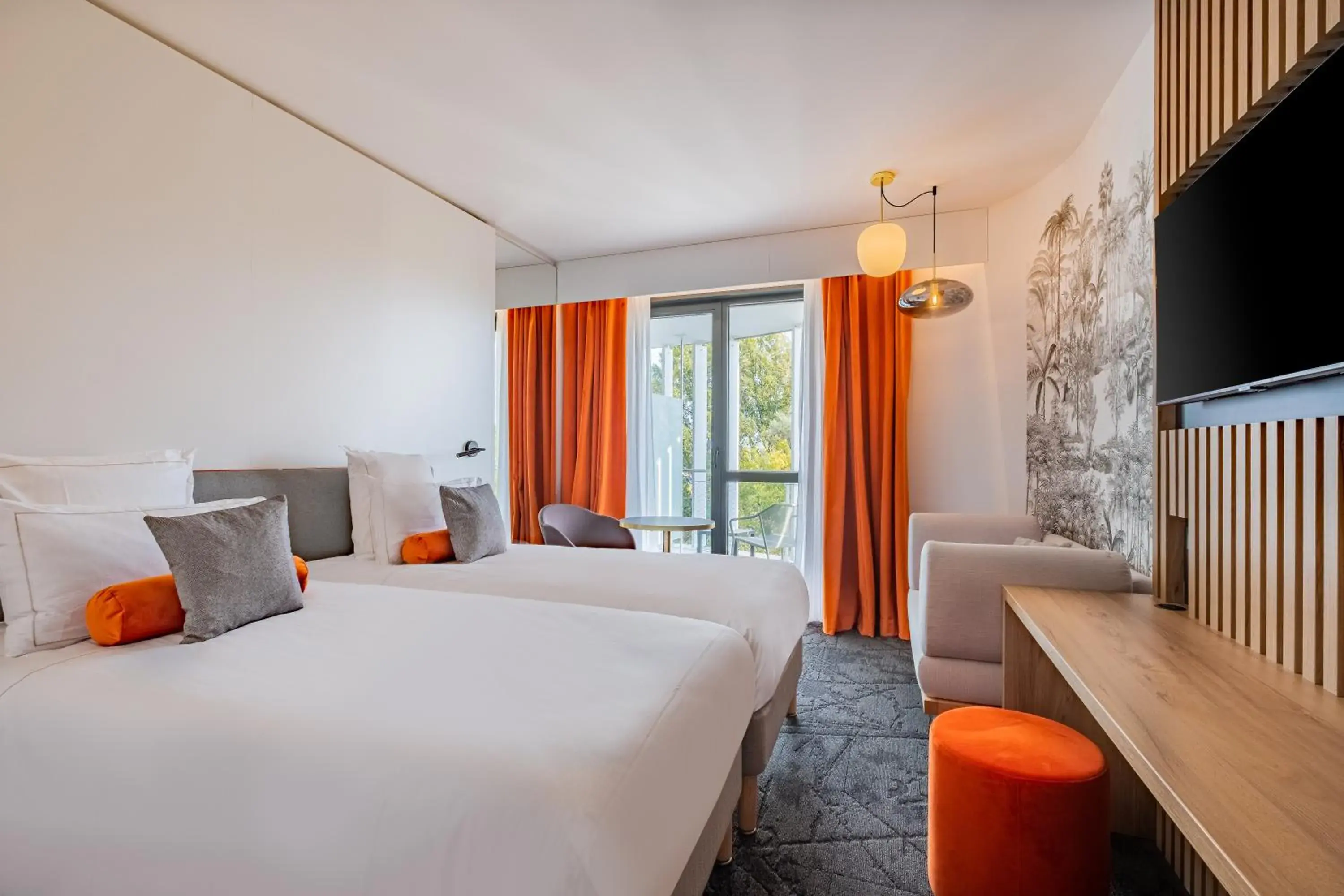 Standard Room 2 Single Beds in GOLDEN TULIP LYON OUEST TECHLID Hotel & Spa Standard Room 2 Single Beds in GOLDEN TULIP LYON OUEST TECHLID Hotel & Spa