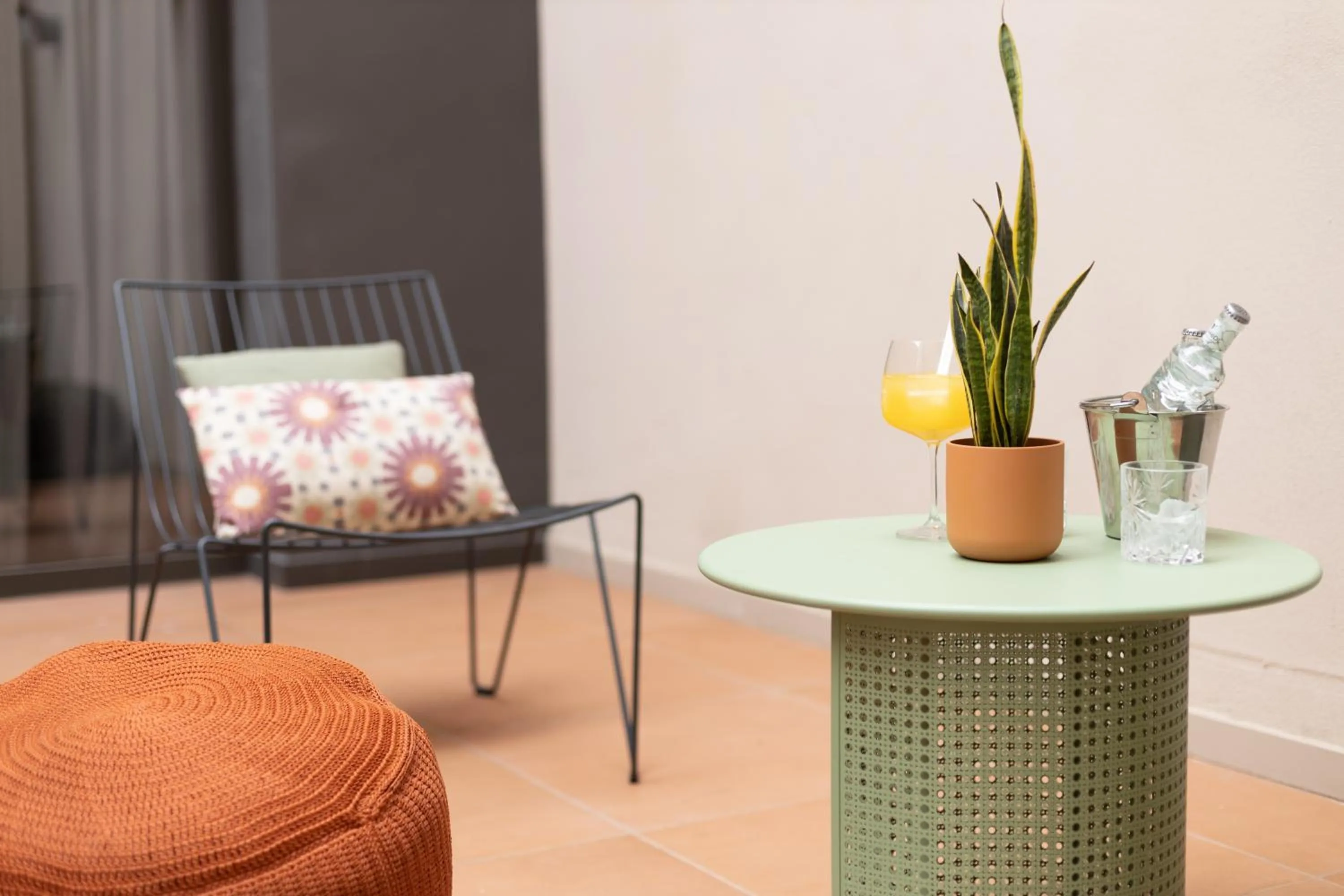 Balcony/Terrace in Hotel Orangine