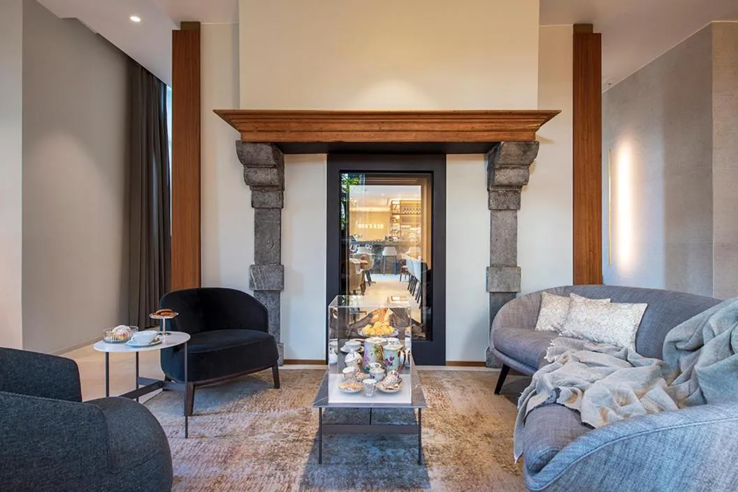 Living room in Chateau de Wallerand
