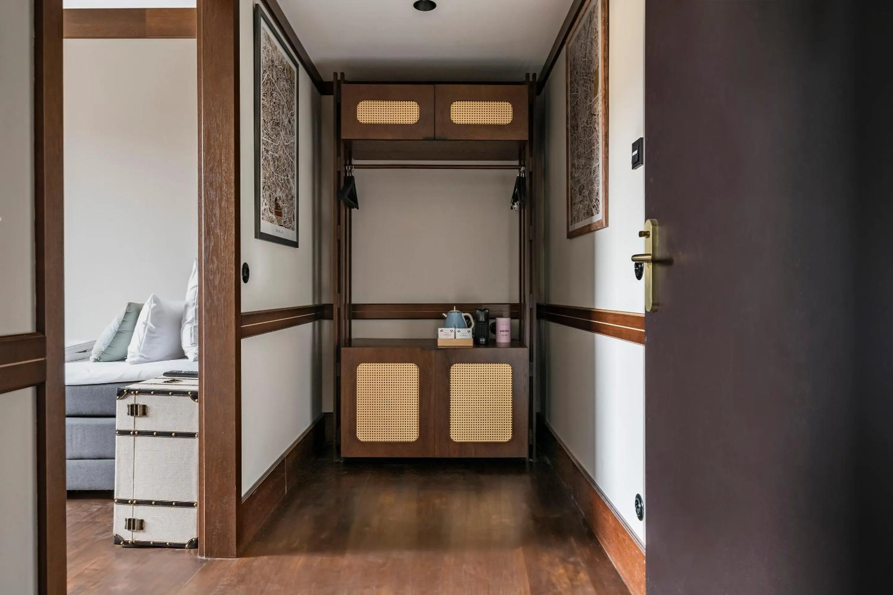 Coffee/tea facilities, Bed in Numa Berlin Potsdamer Platz