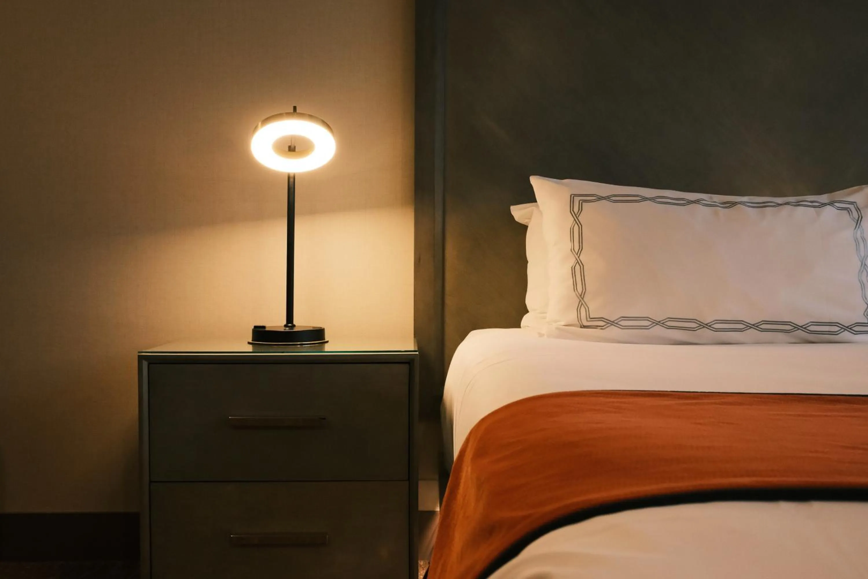 Bed in The Parker Hotel and Rooftop